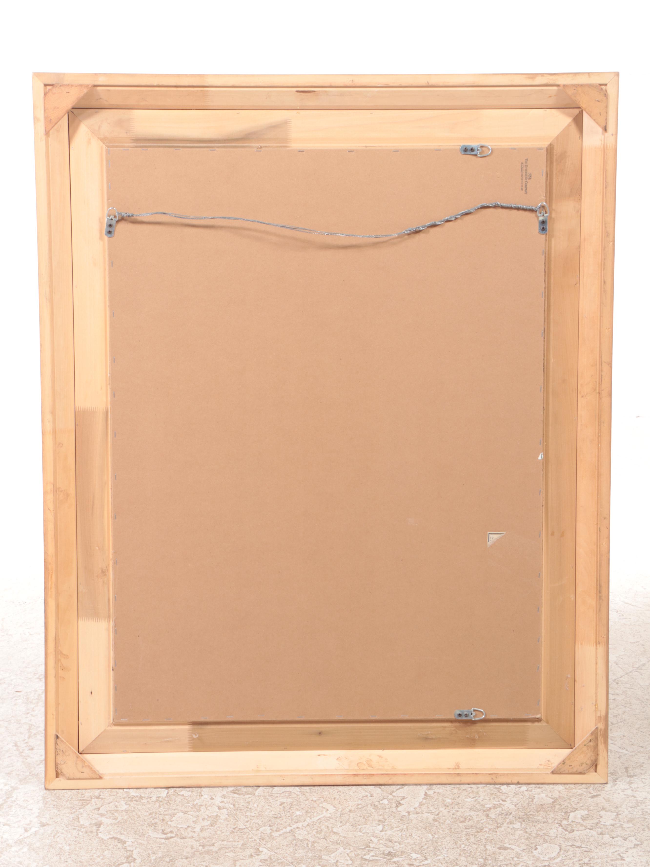 The Uttermost Company Giltwood and Beveled Glass Mirror