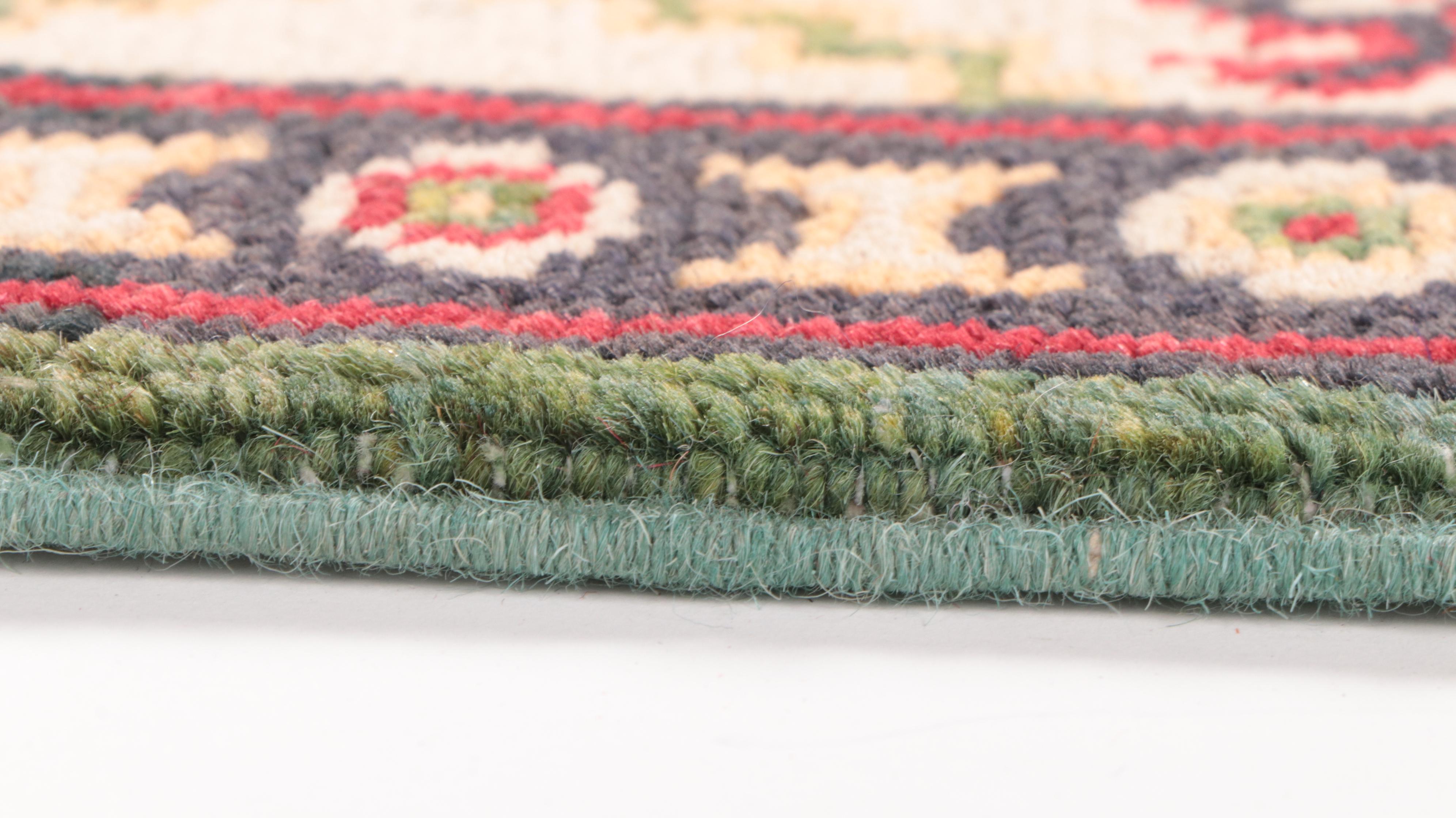 4' x 6' Hand-Knotted Pakistani Kazak Area Rug