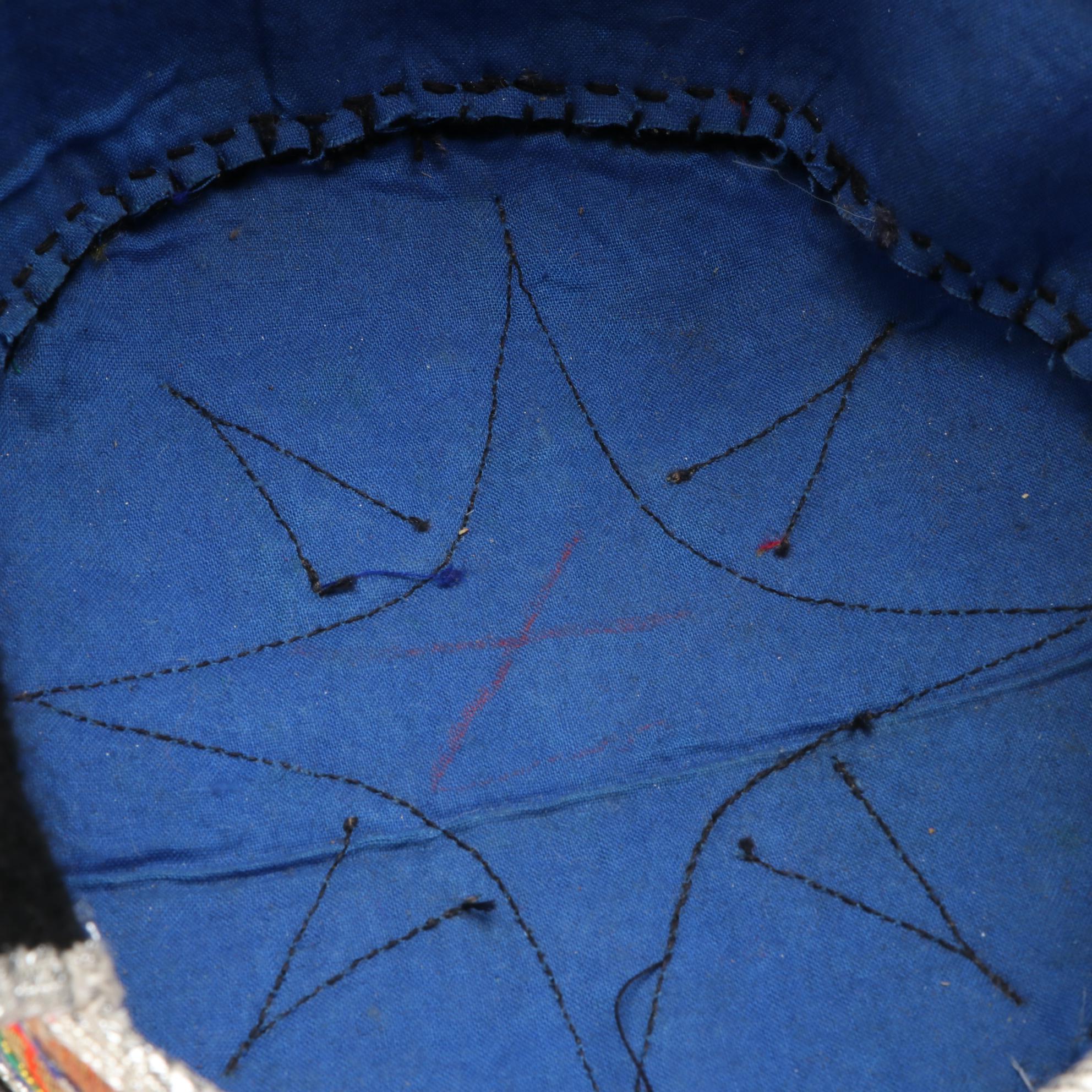 Tibetan Embroidered Cap