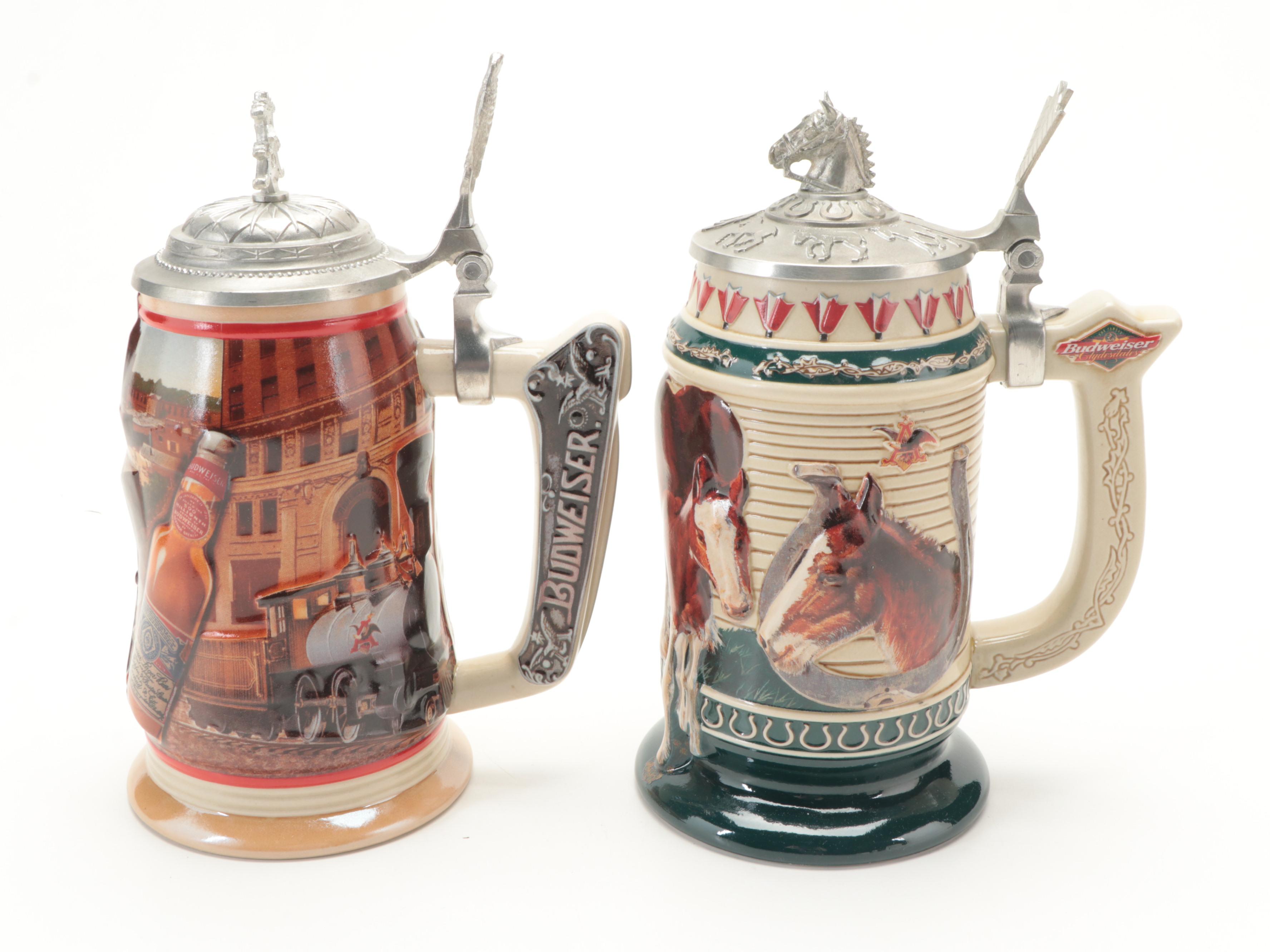 Anheuser-Busch Collector's Club Commemorative Steins and Ornaments