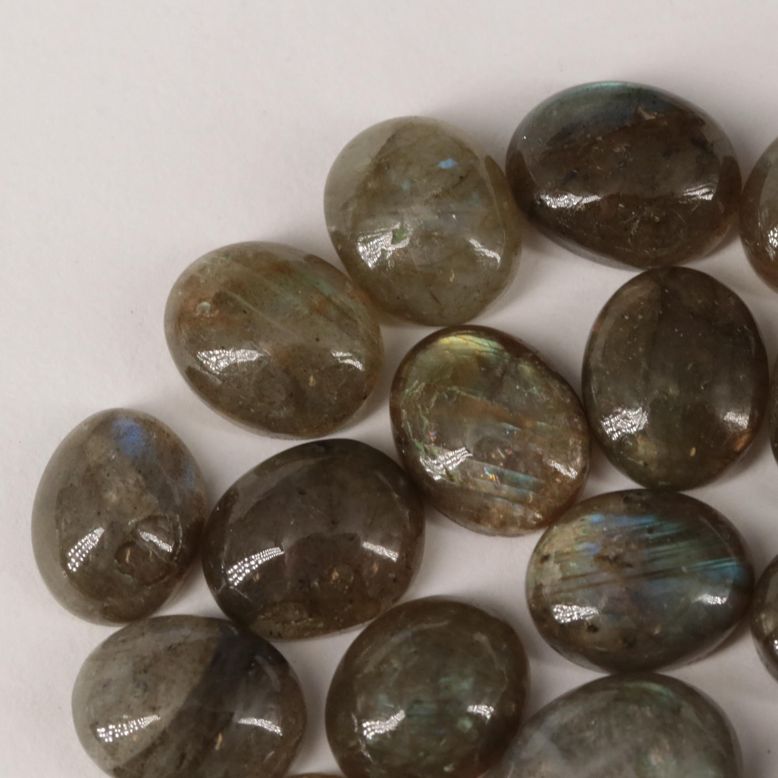 Loose 68.04 CTW Labradorite Lot