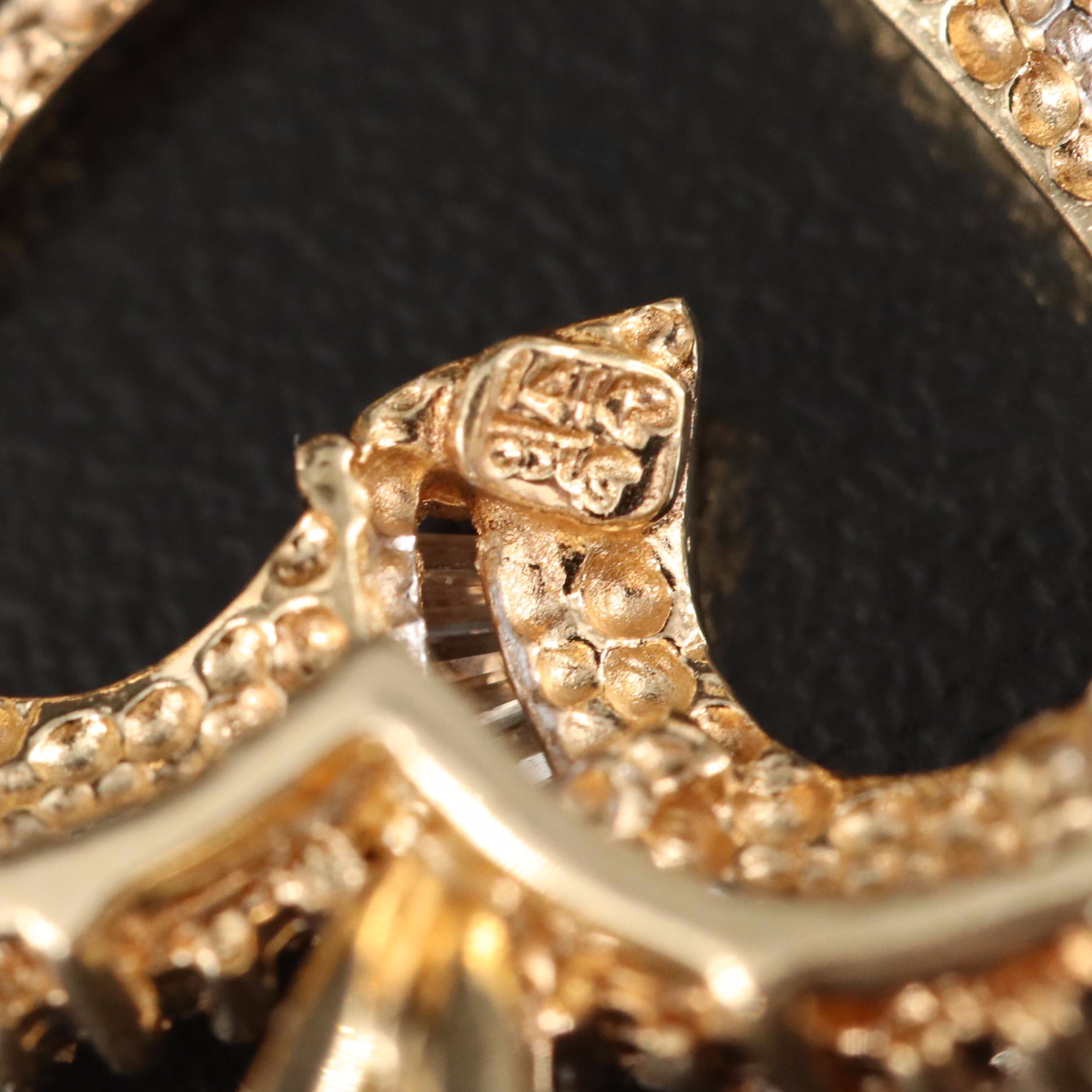 14K 1.02 CTW Diamond Heart Pendant