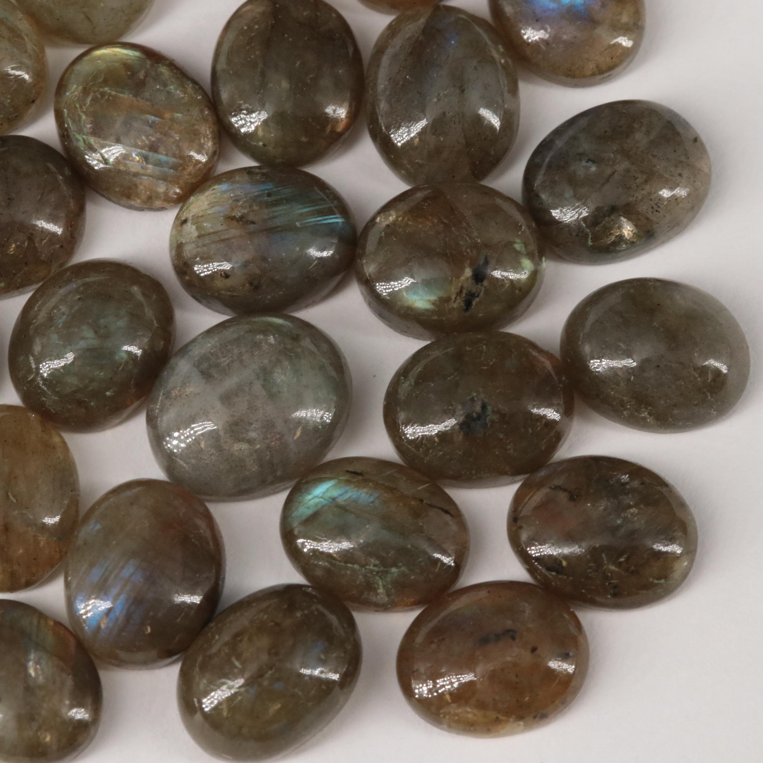 Loose 68.04 CTW Labradorite Lot