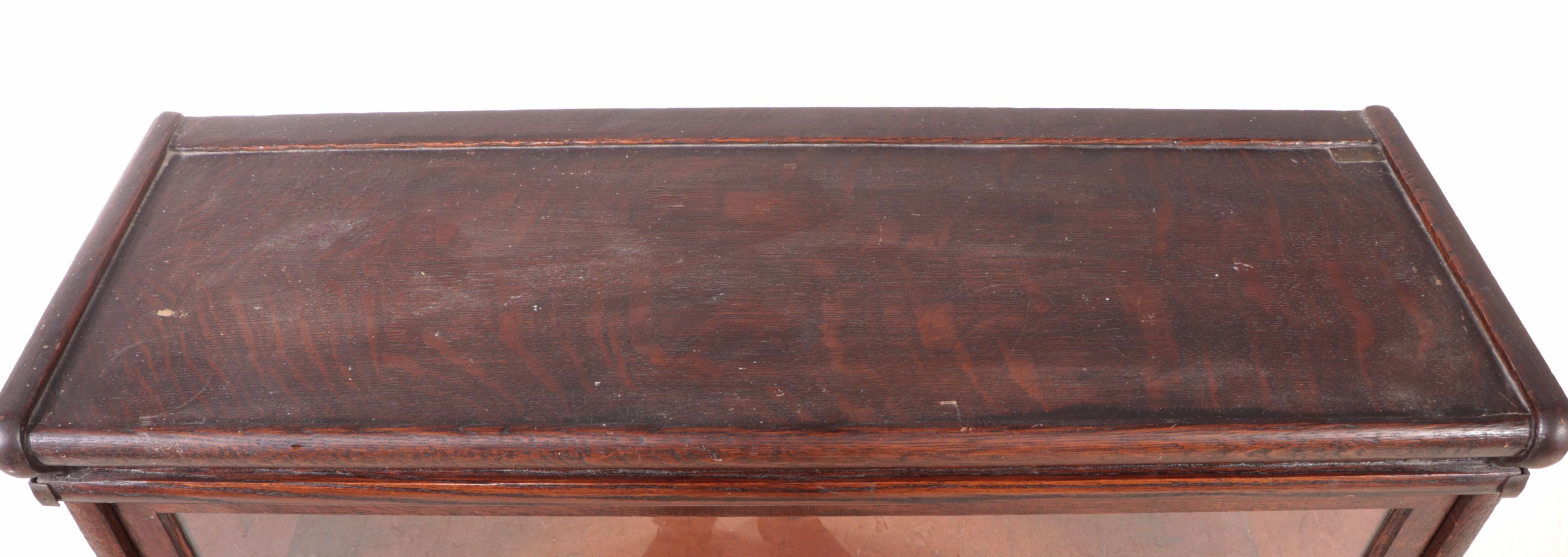 The Globe-Wernicke Co. Oak Four-Stack Barrister's Bookcase, Early 20th Century