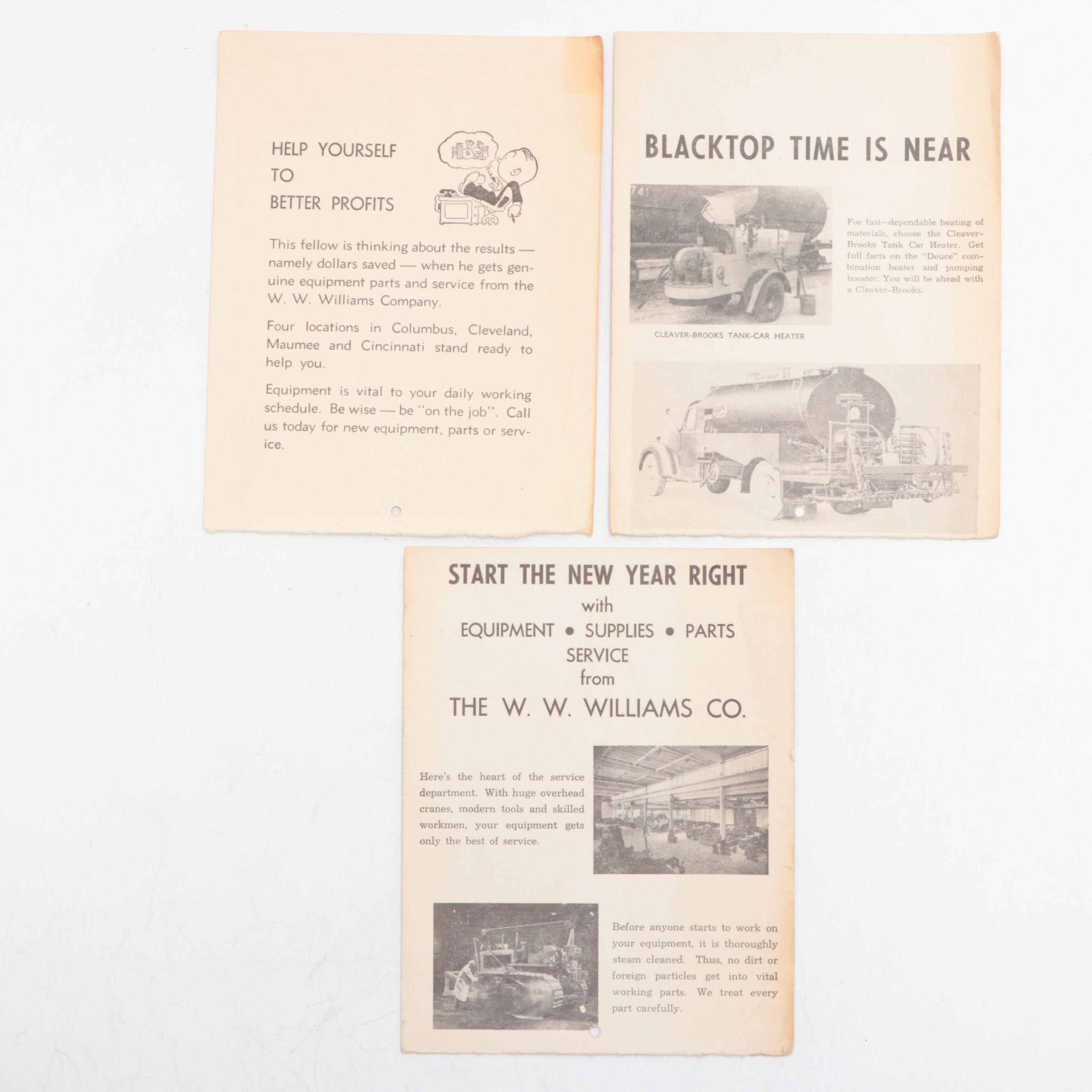 American Fluresit and Other Pin-Up Girl Advertisement Pages, Poster and Postcard