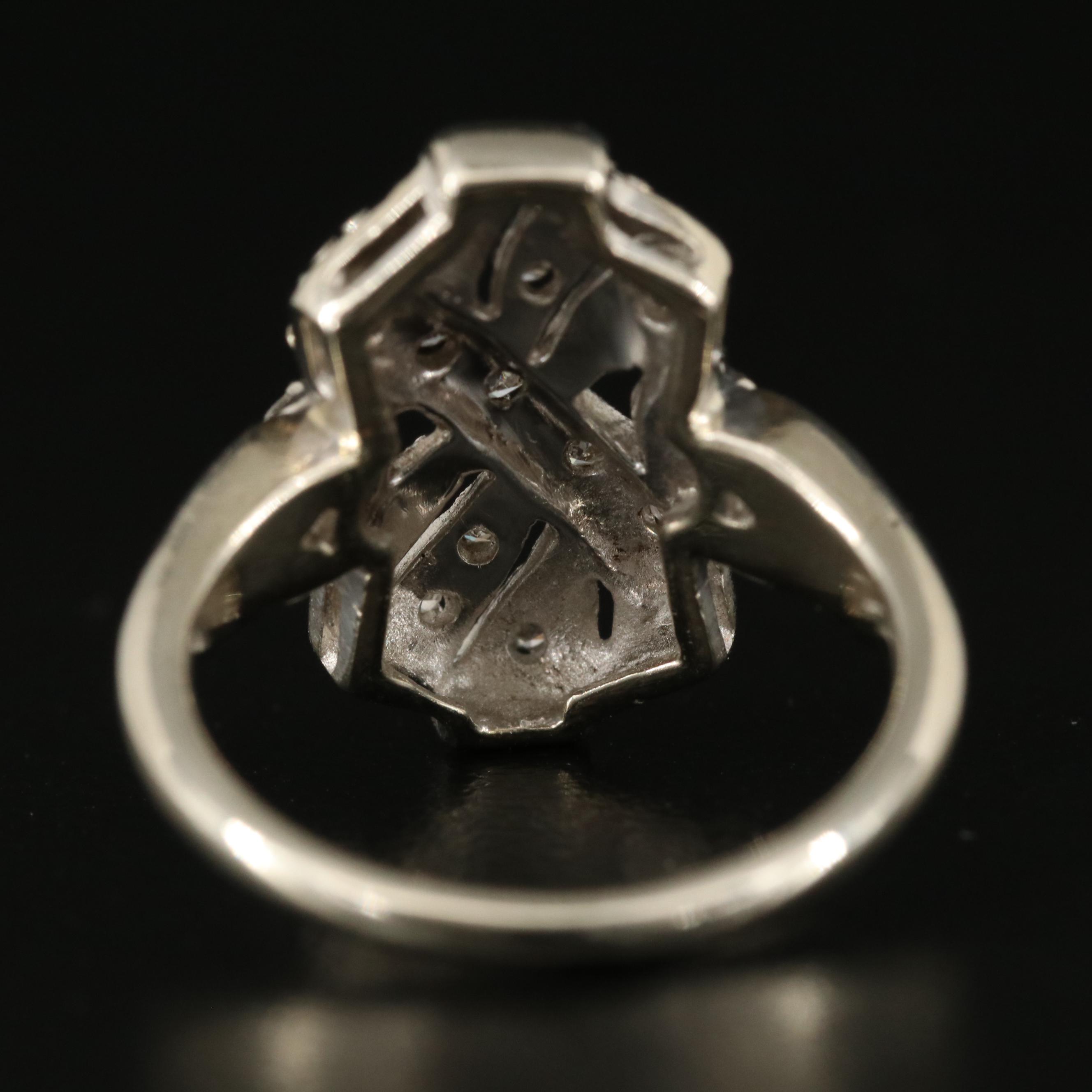 Vintage 14K 0.25 CTW Diamond Ring