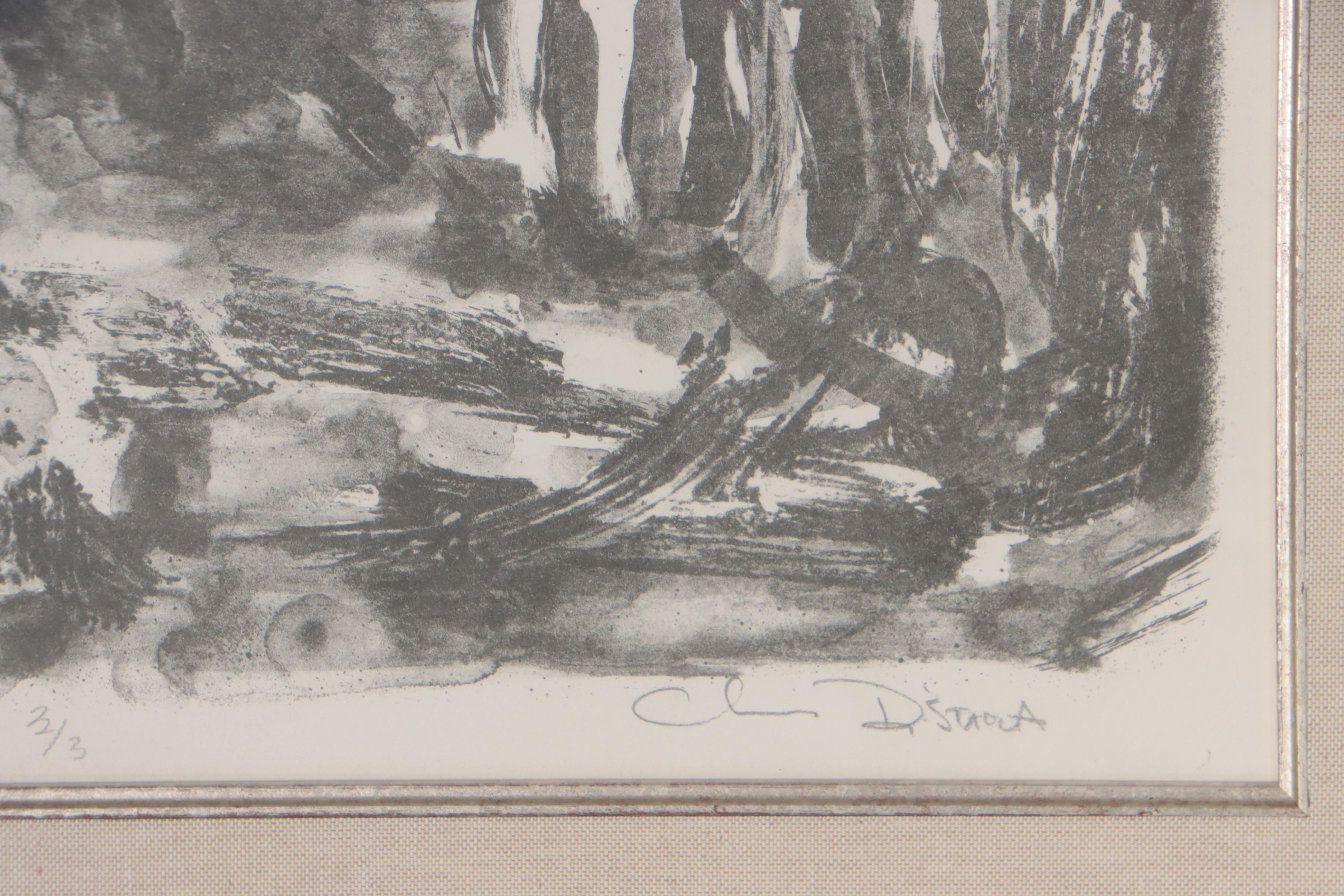 Christine Di Staola Lithograph "Horses... For Julie"