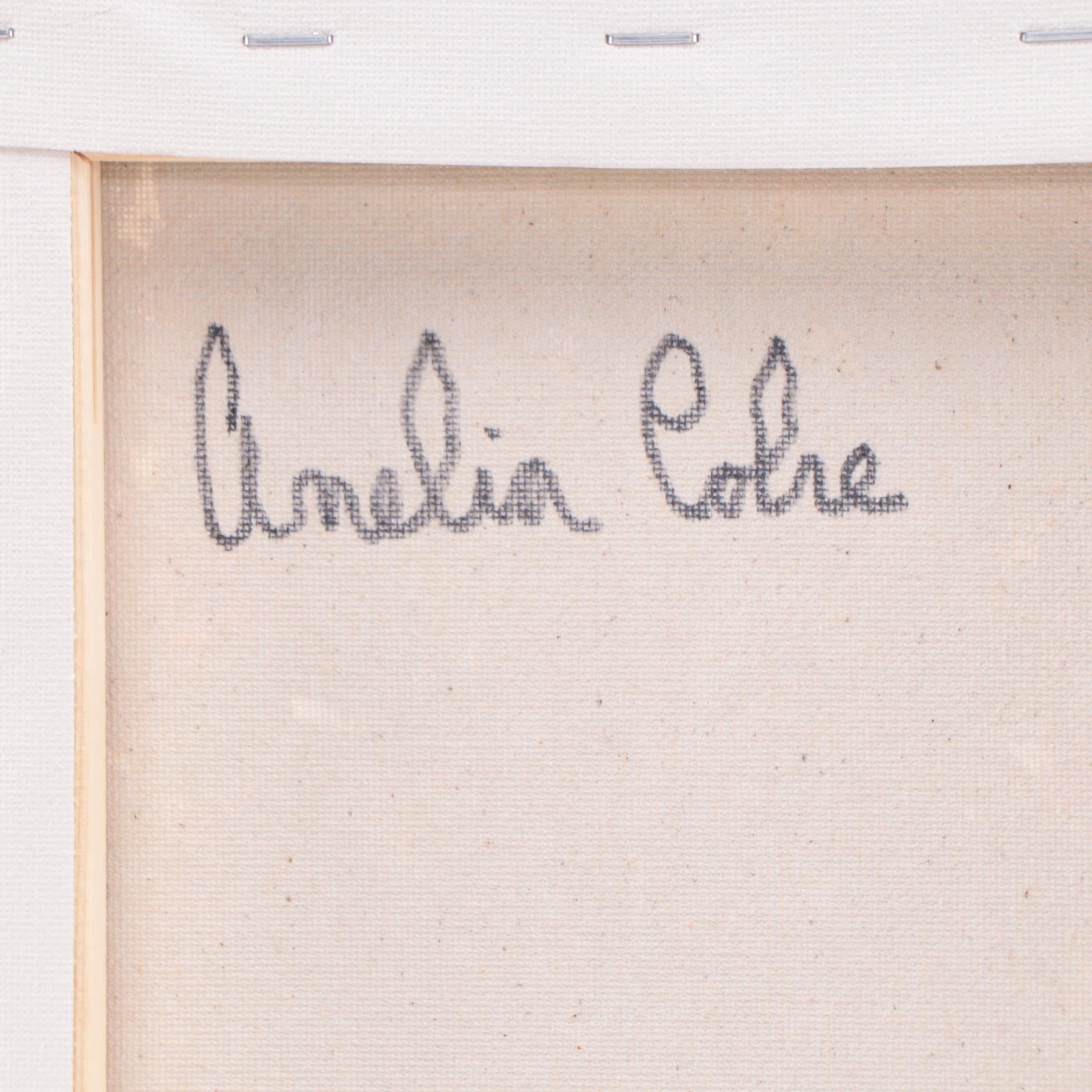 Amelia Colne Floral Still Life Acrylic Painting, 21st Century