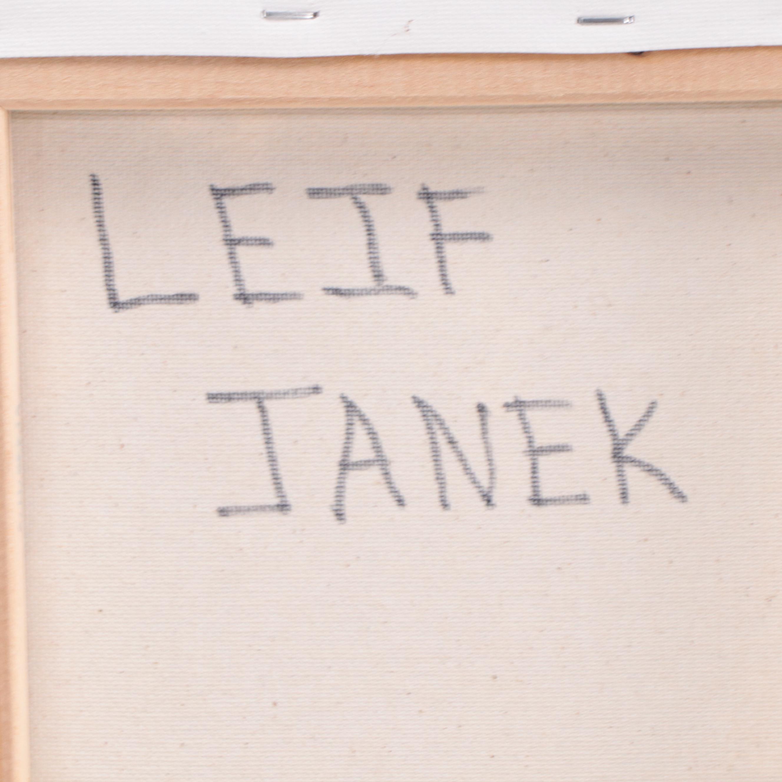 Leif Janek Landscape Acrylic Painting, 21st Century