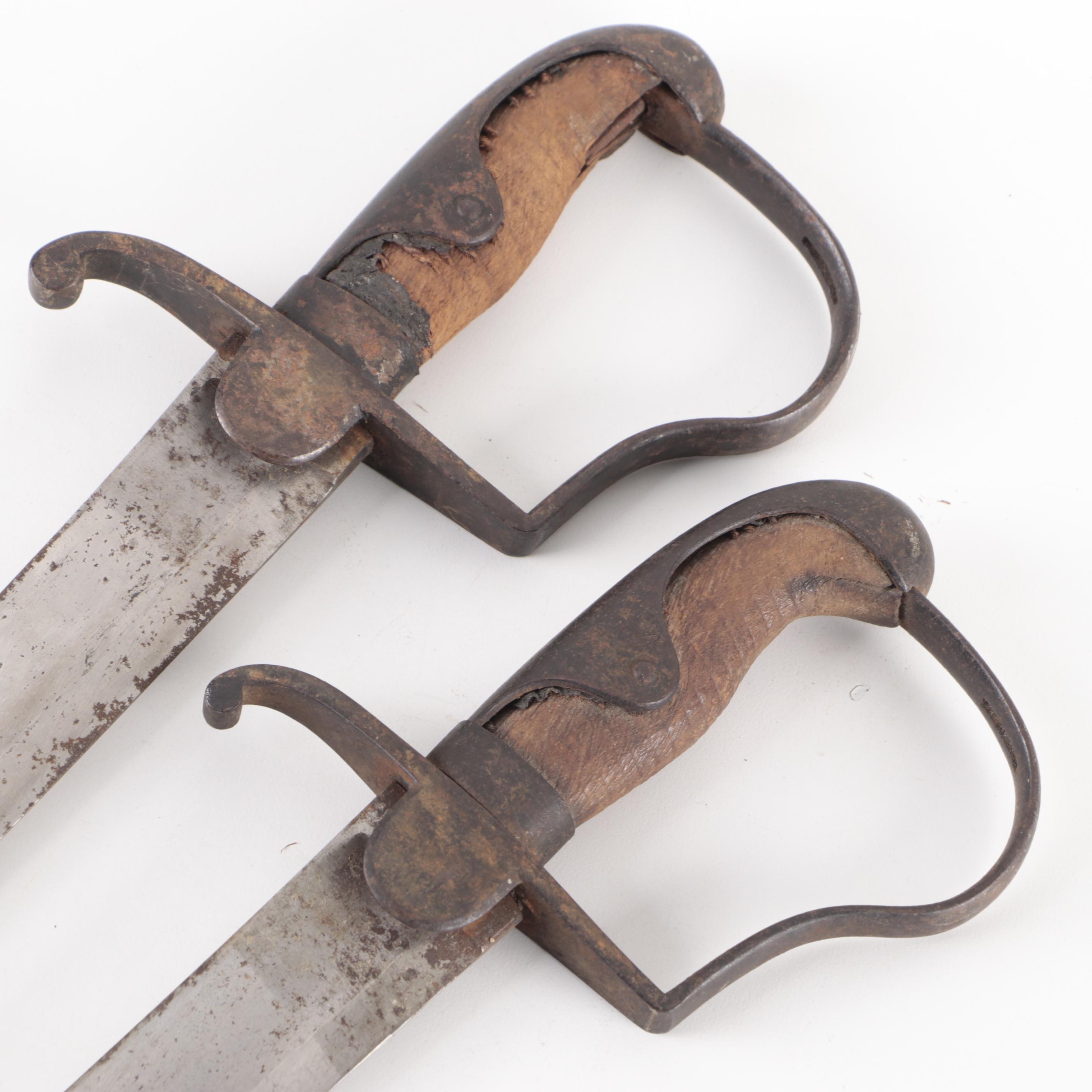 Prussian M1811 'Blücher' Cavalry Saber Pair With Scabbards