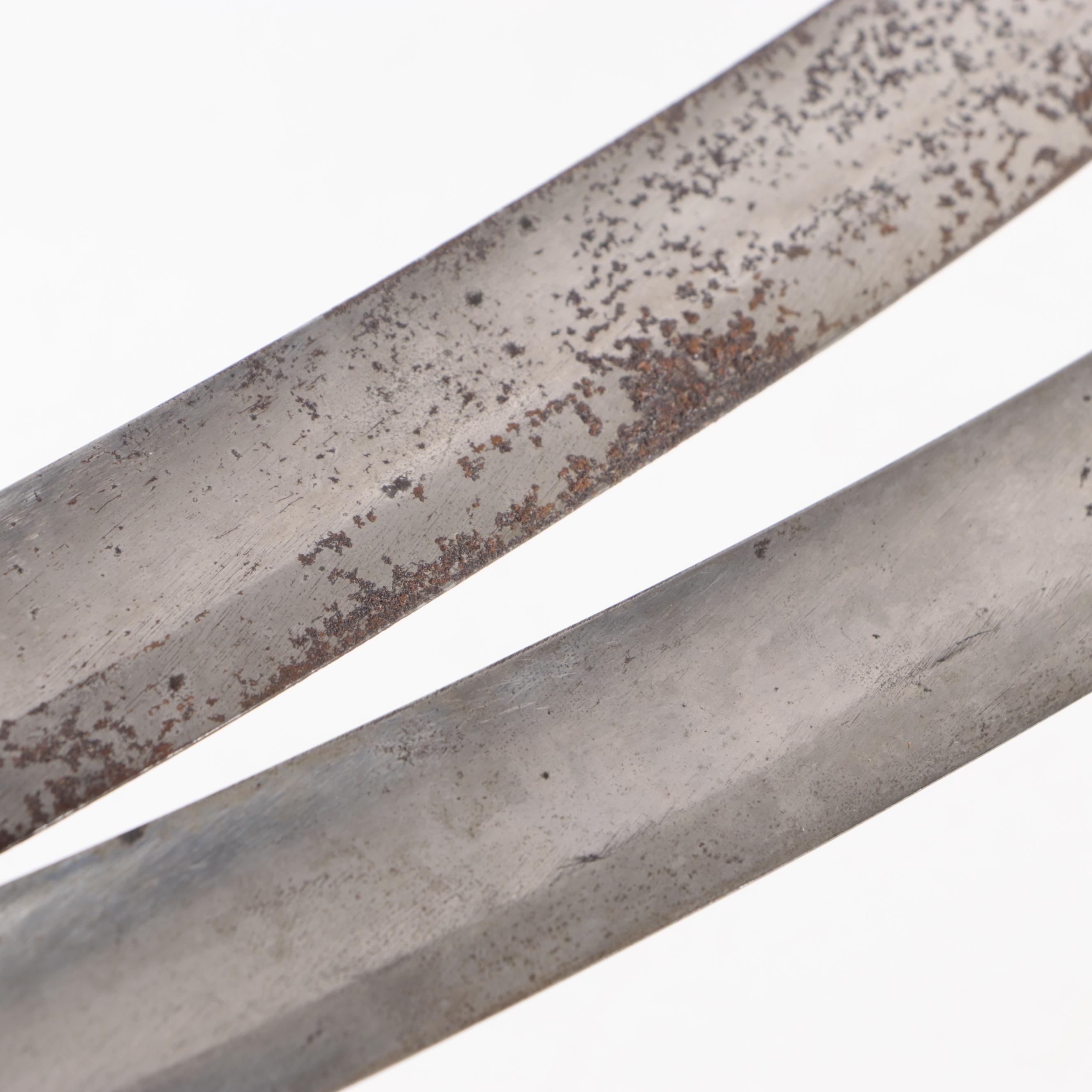 Prussian M1811 'Blücher' Cavalry Saber Pair With Scabbards