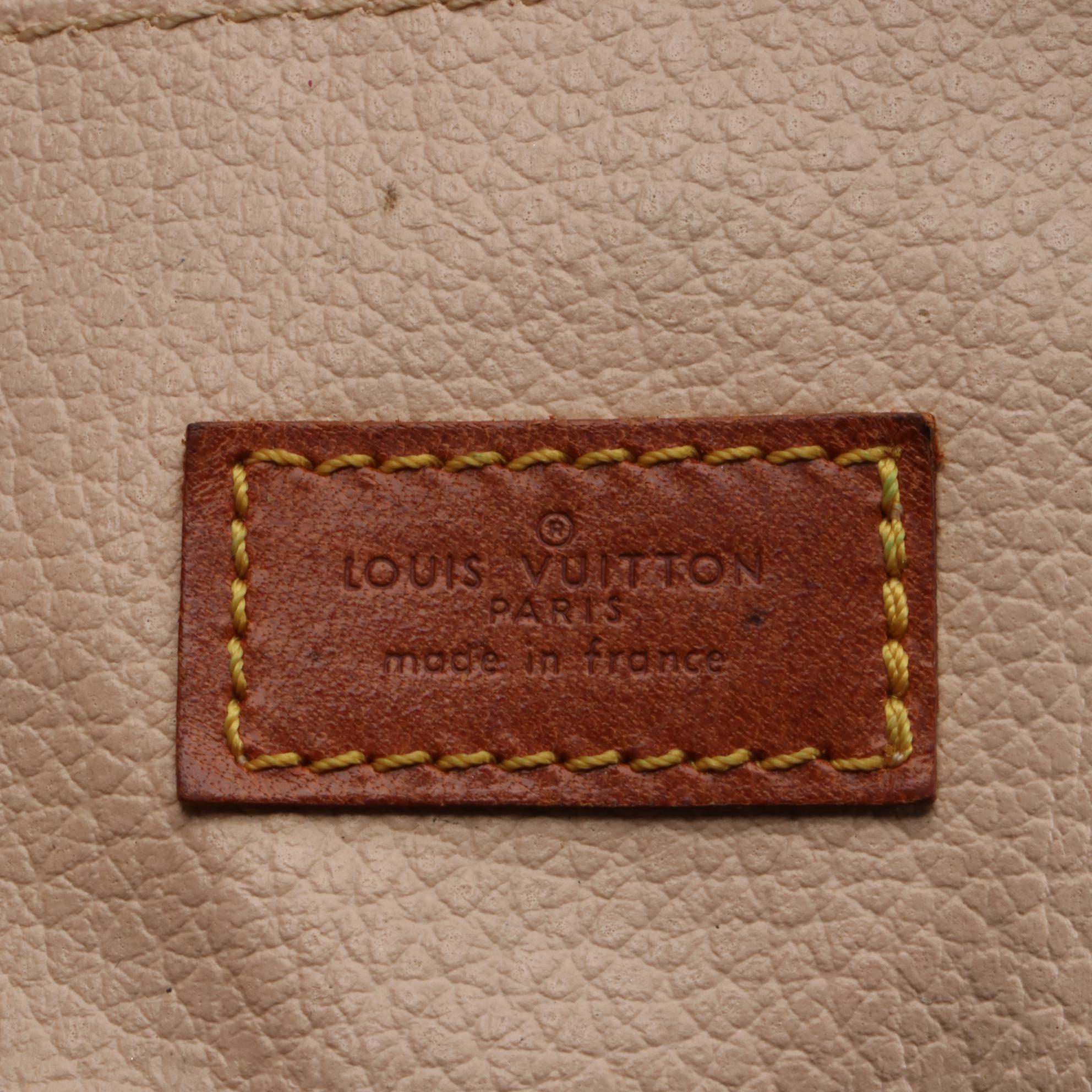 Louis Vuitton Sirius Valise Souple 45 in Monogram Canvas and Vachetta Leather