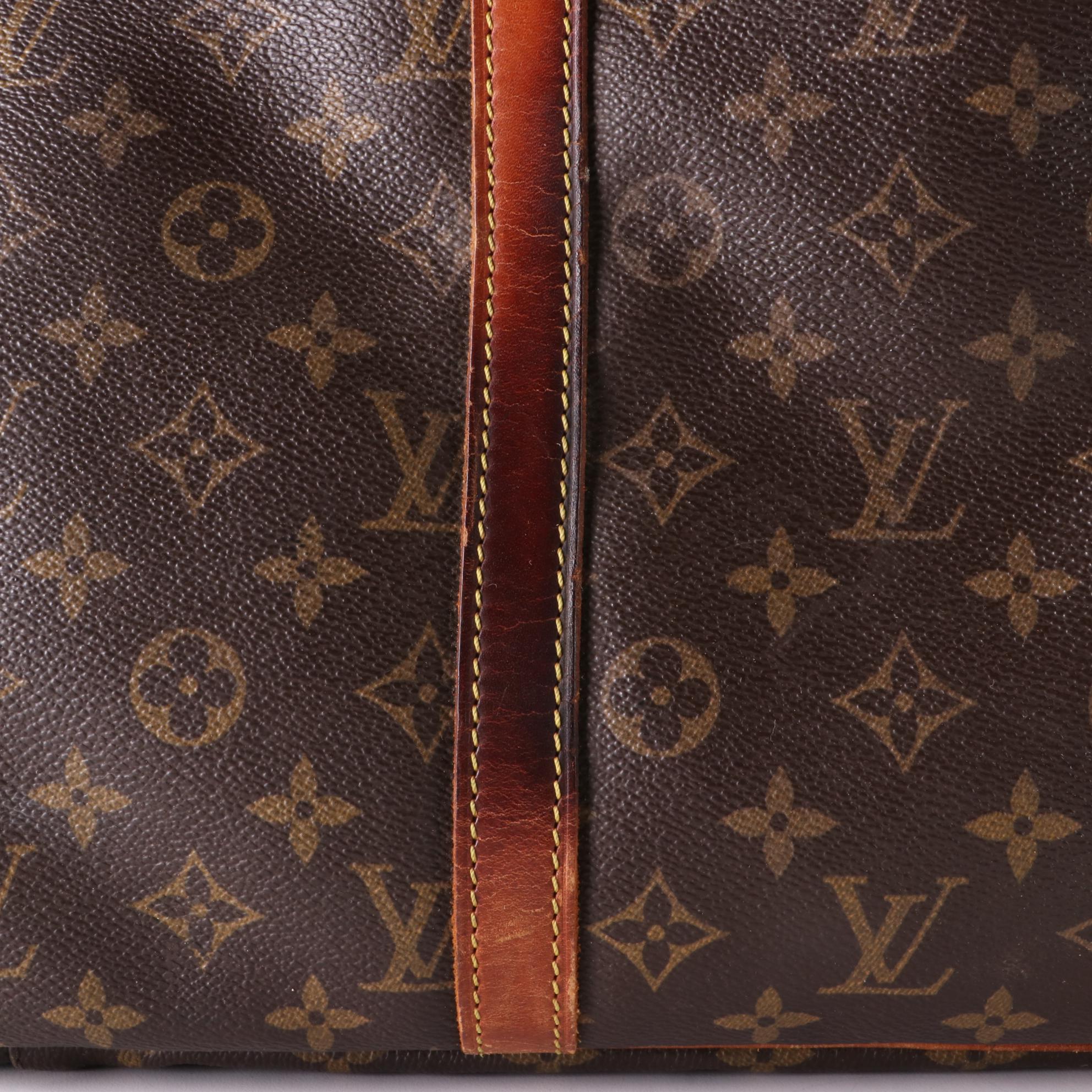 Louis Vuitton Sirius Valise Souple 45 in Monogram Canvas and Vachetta Leather