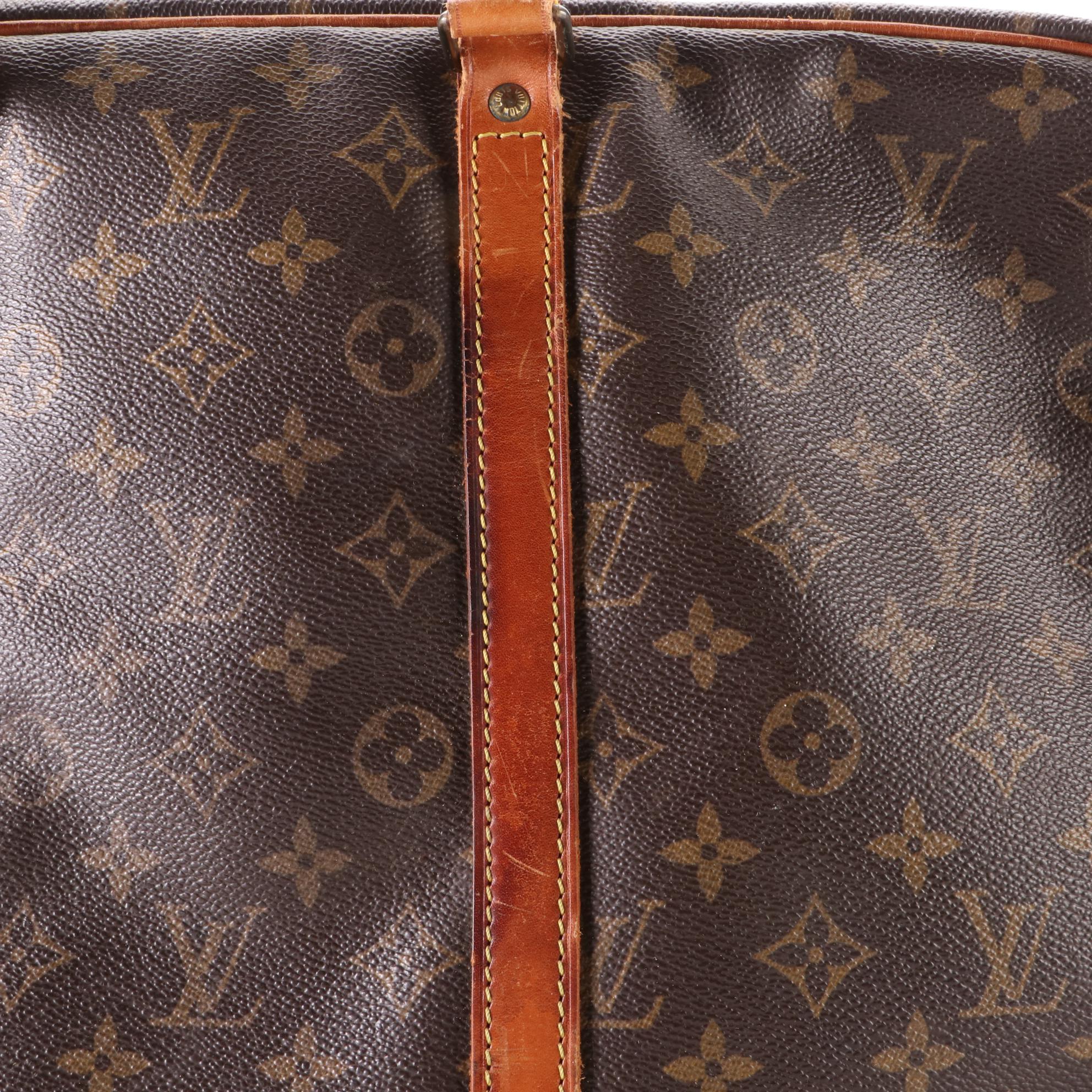Louis Vuitton Sirius Valise Souple 45 in Monogram Canvas and Vachetta Leather