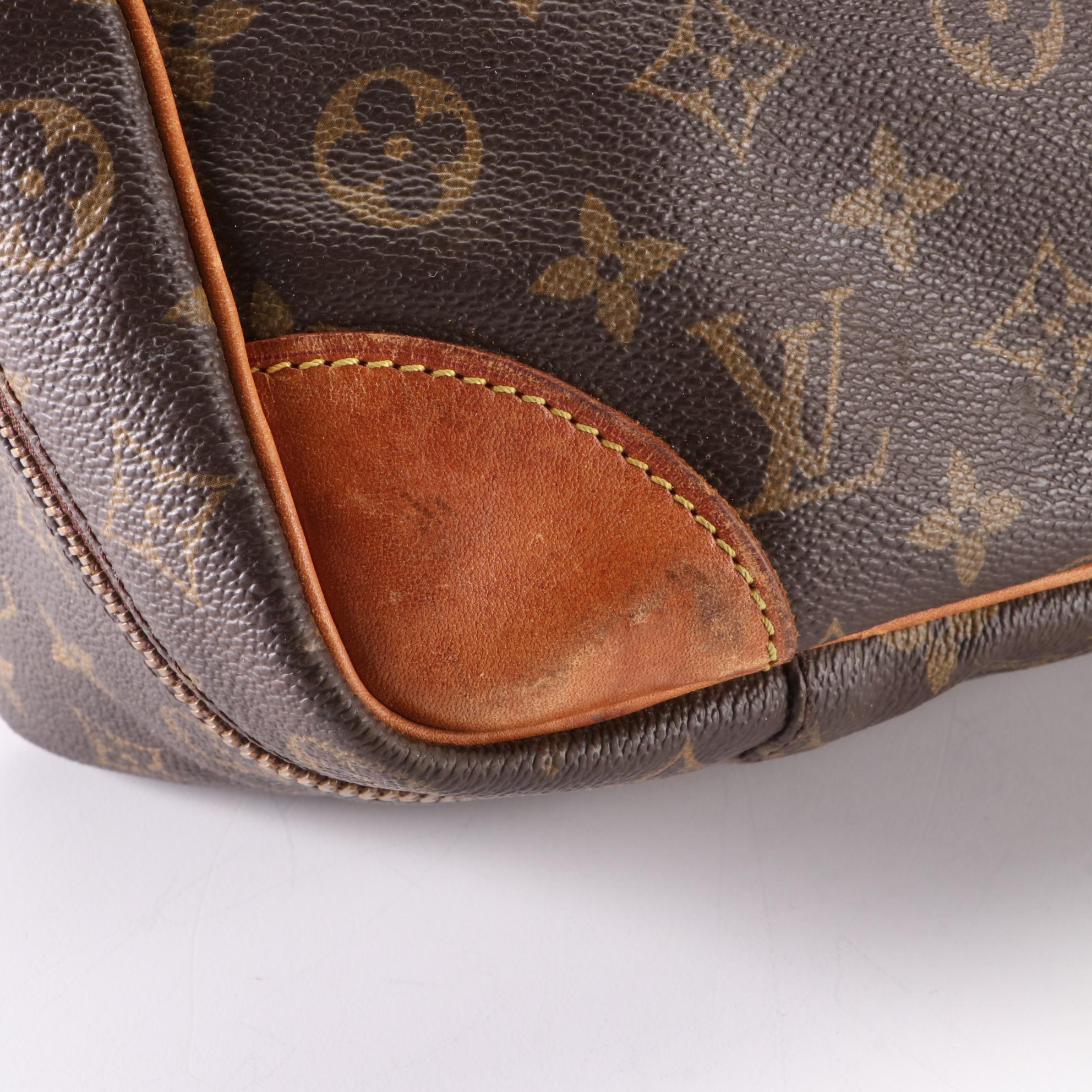 Louis Vuitton Sirius Valise Souple 45 in Monogram Canvas and Vachetta Leather