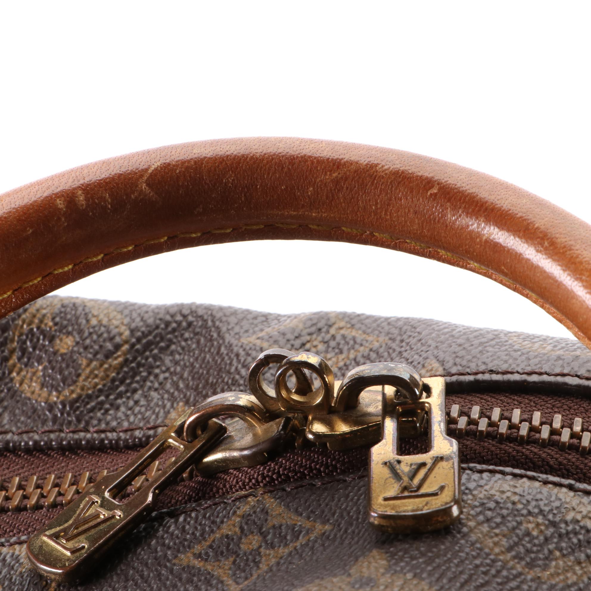 Louis Vuitton Sirius Valise Souple 45 in Monogram Canvas and Vachetta Leather