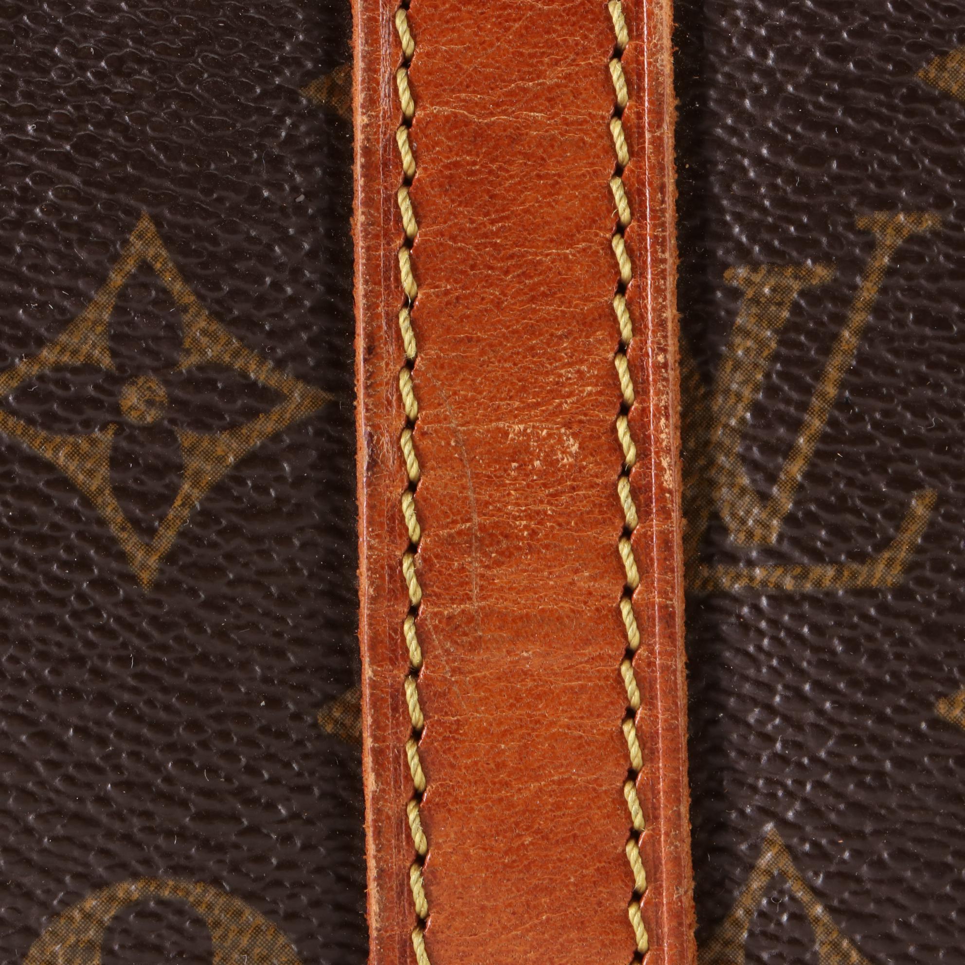 Louis Vuitton Sirius Valise Souple 45 in Monogram Canvas and Vachetta Leather