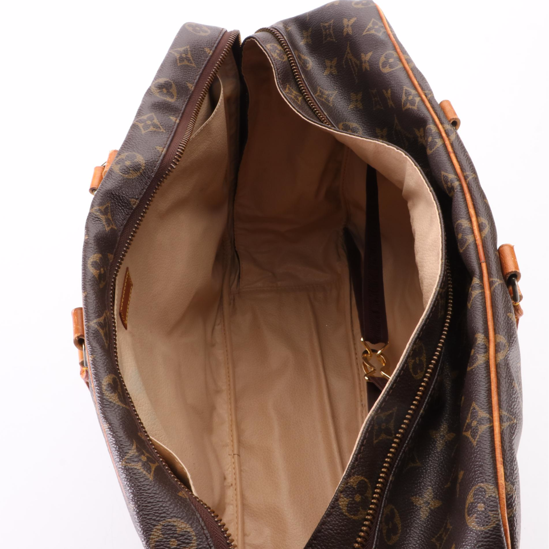 Louis Vuitton Sirius Valise Souple 45 in Monogram Canvas and Vachetta Leather