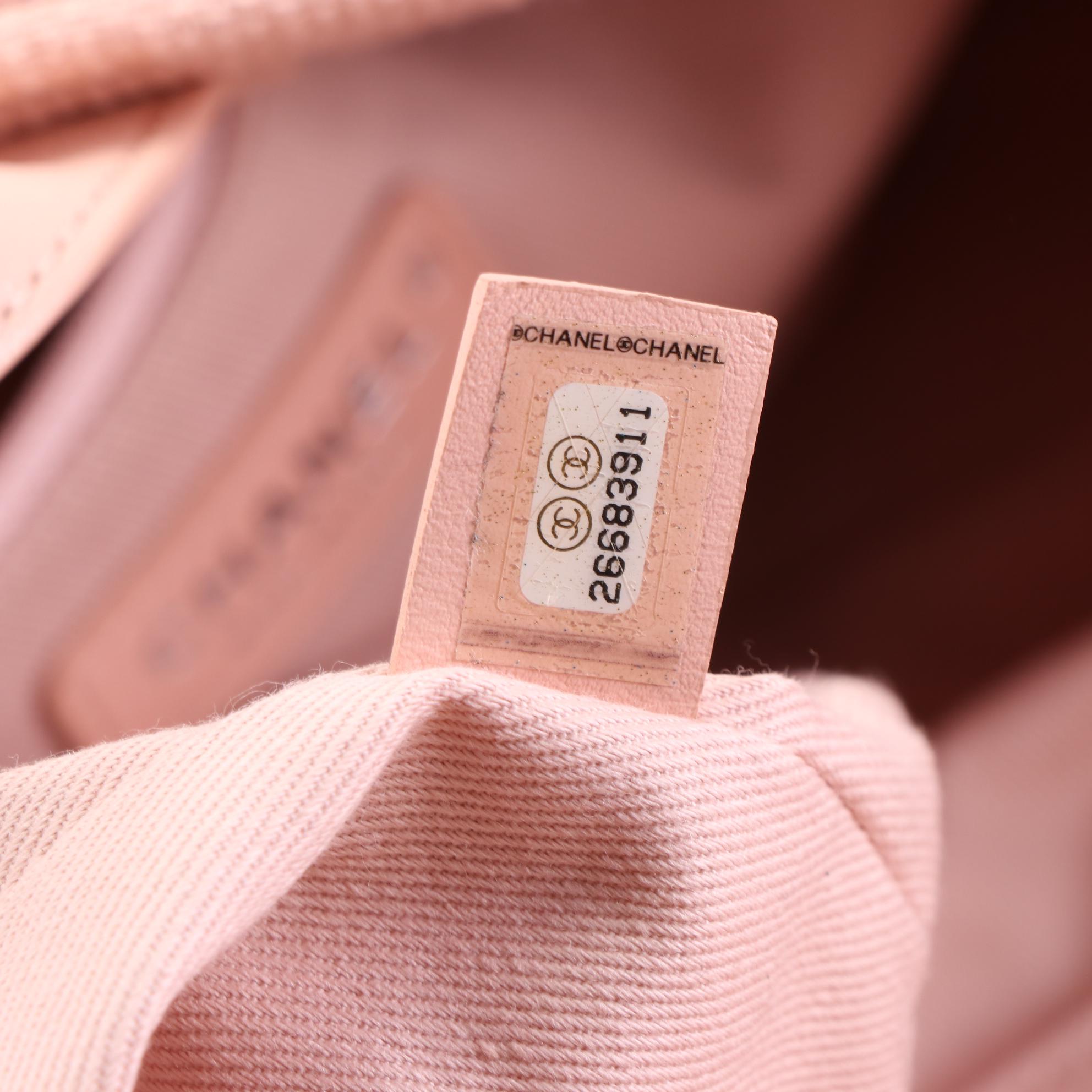 Chanel Deauville Tote Large in Fringe Jacquard Canvas