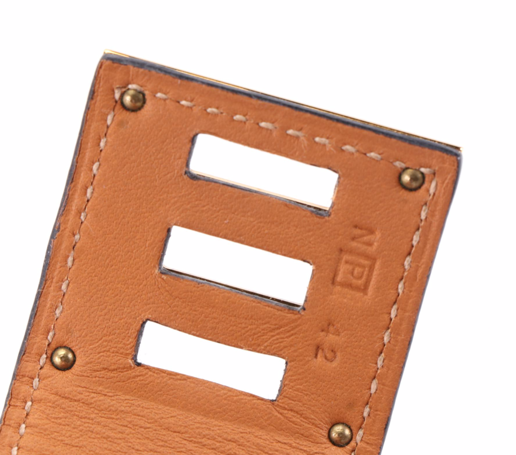 Hermès Kelly Dog Bracelet in Leather