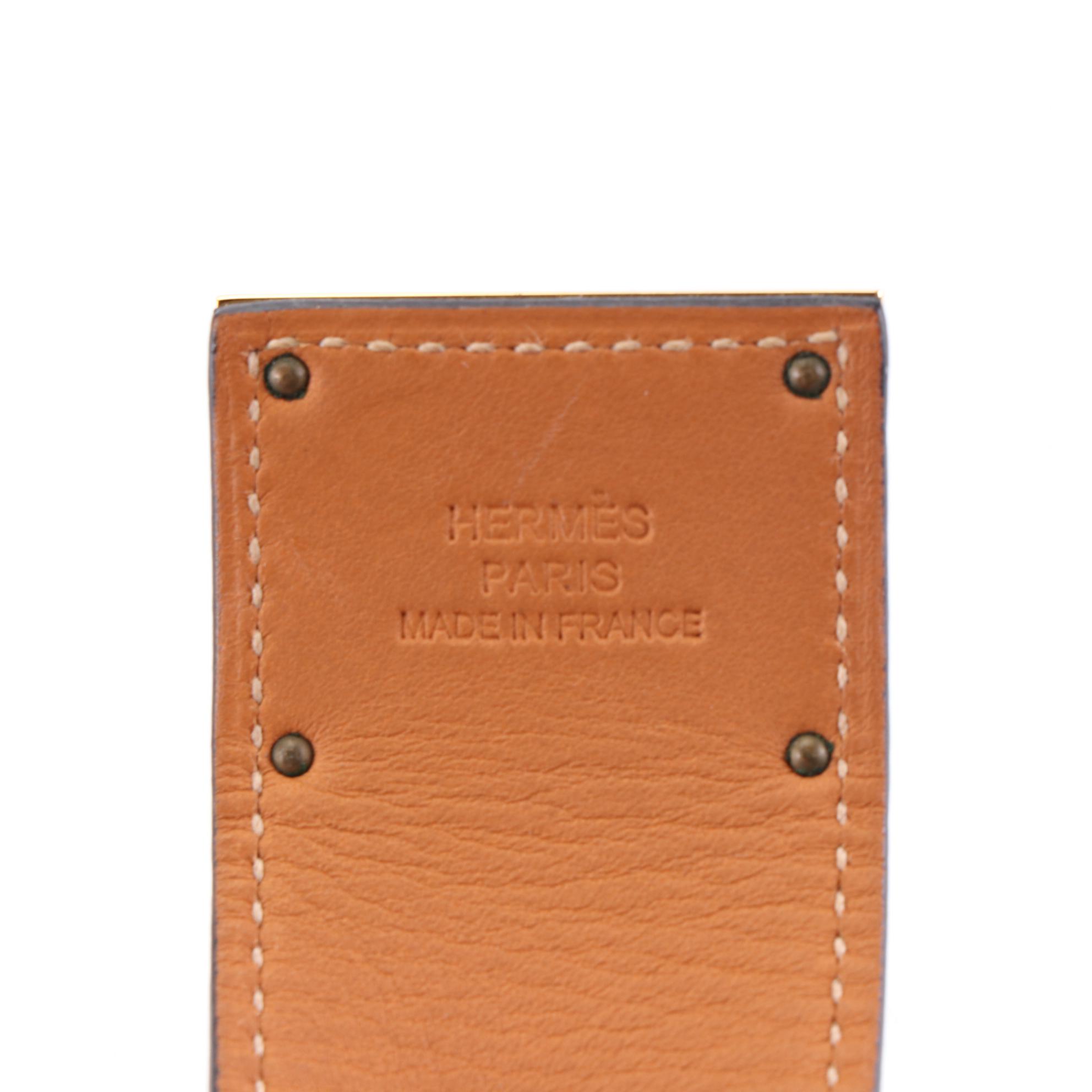 Hermès Kelly Dog Bracelet in Leather