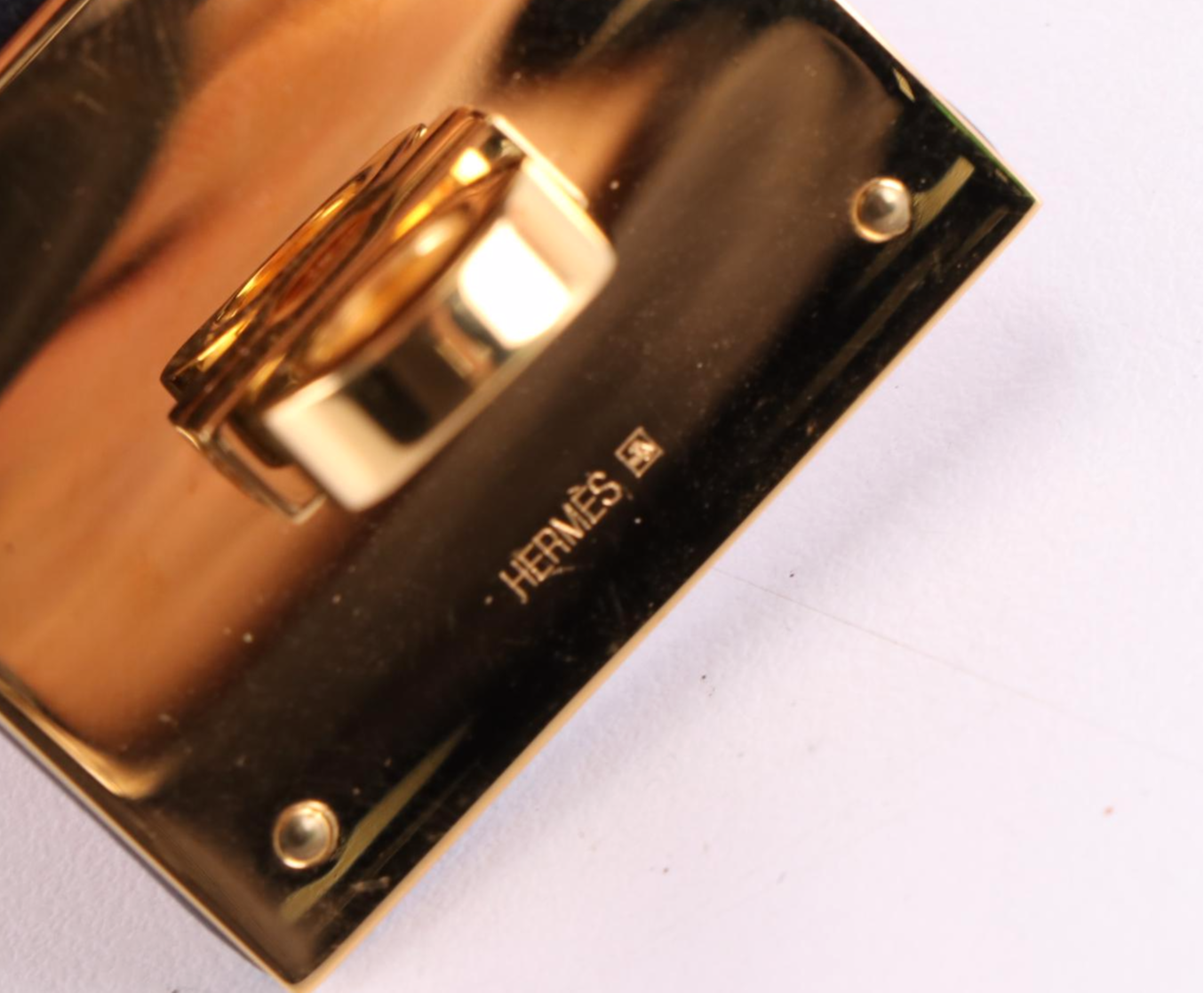 Hermès Kelly Dog Bracelet in Leather