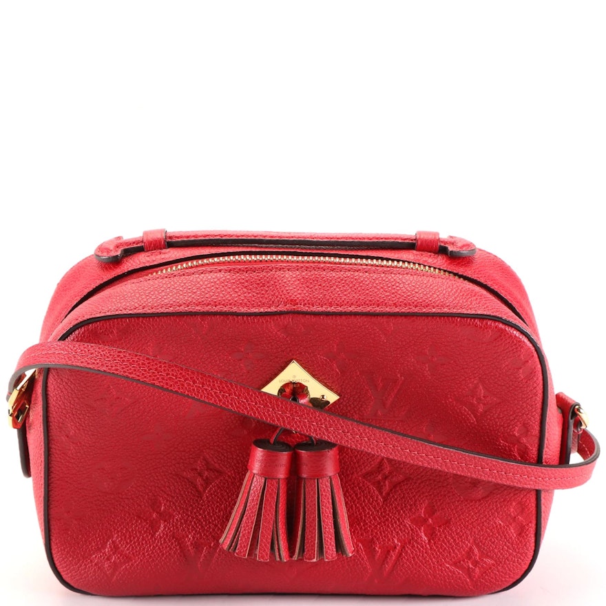 Louis Vuitton Saintonge Crossbody in Monogram Empreinte Leather