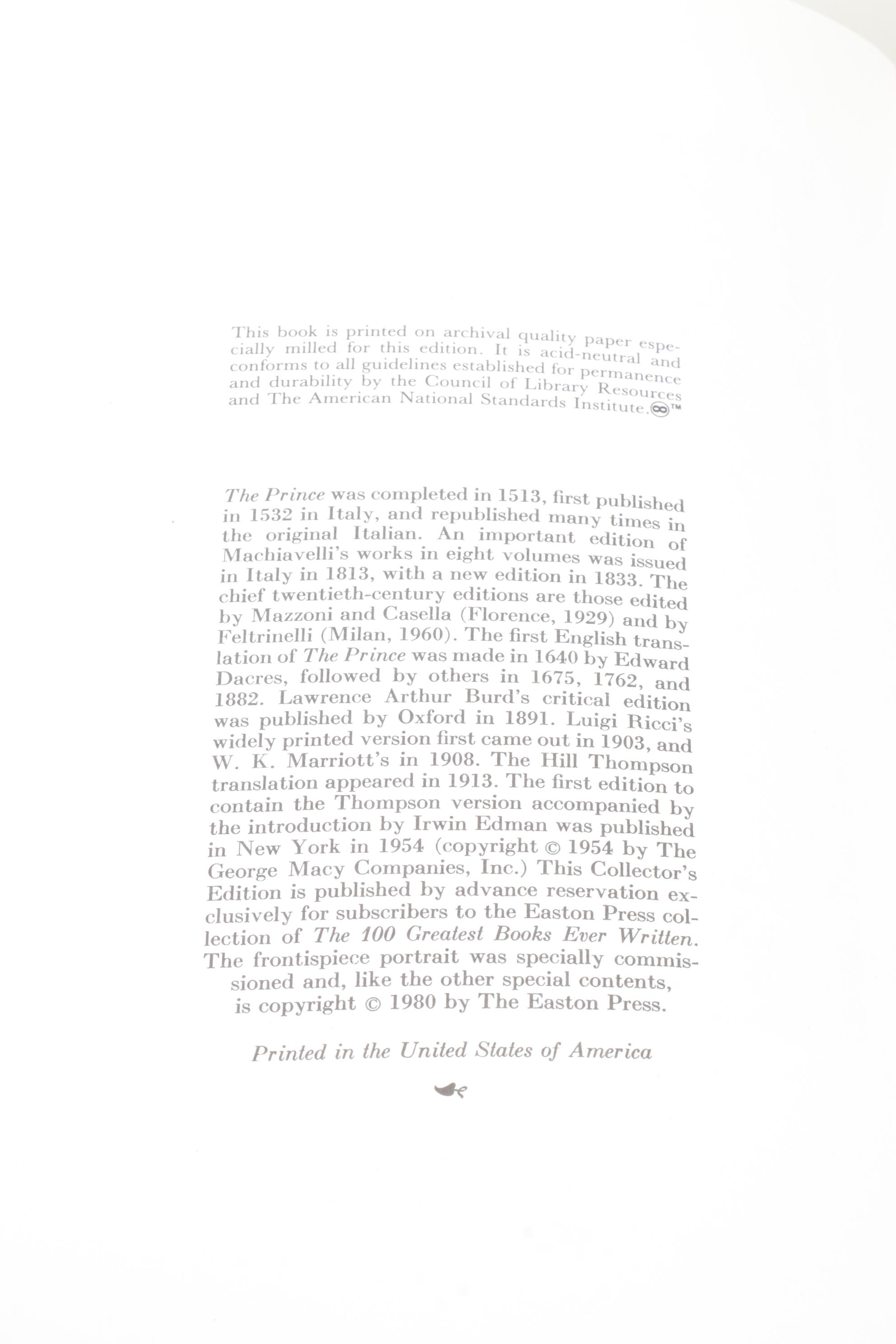 Easton Press Fiction and Nonfiction Books Including "On the Origin of Species"