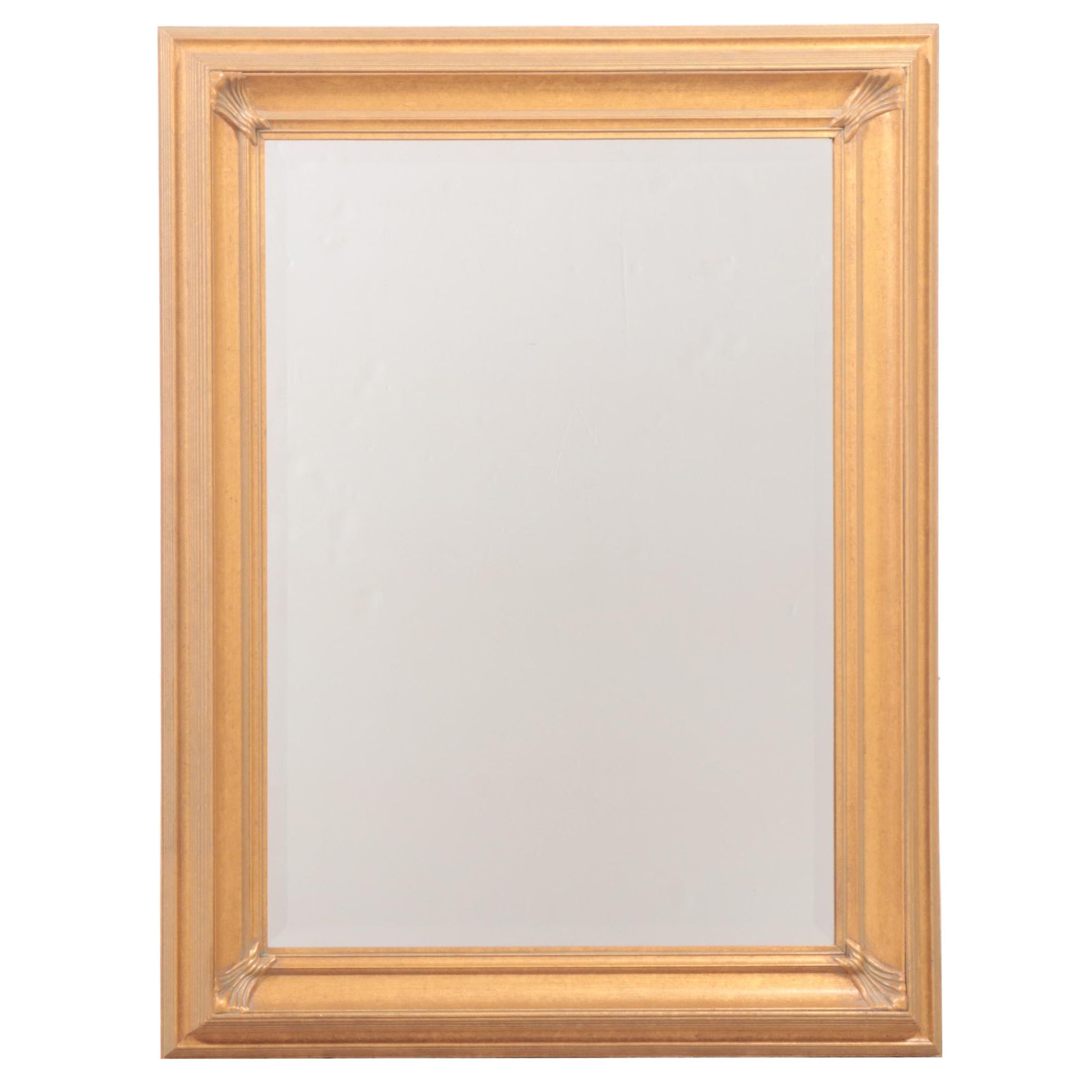 The Uttermost Company Giltwood and Beveled Glass Mirror