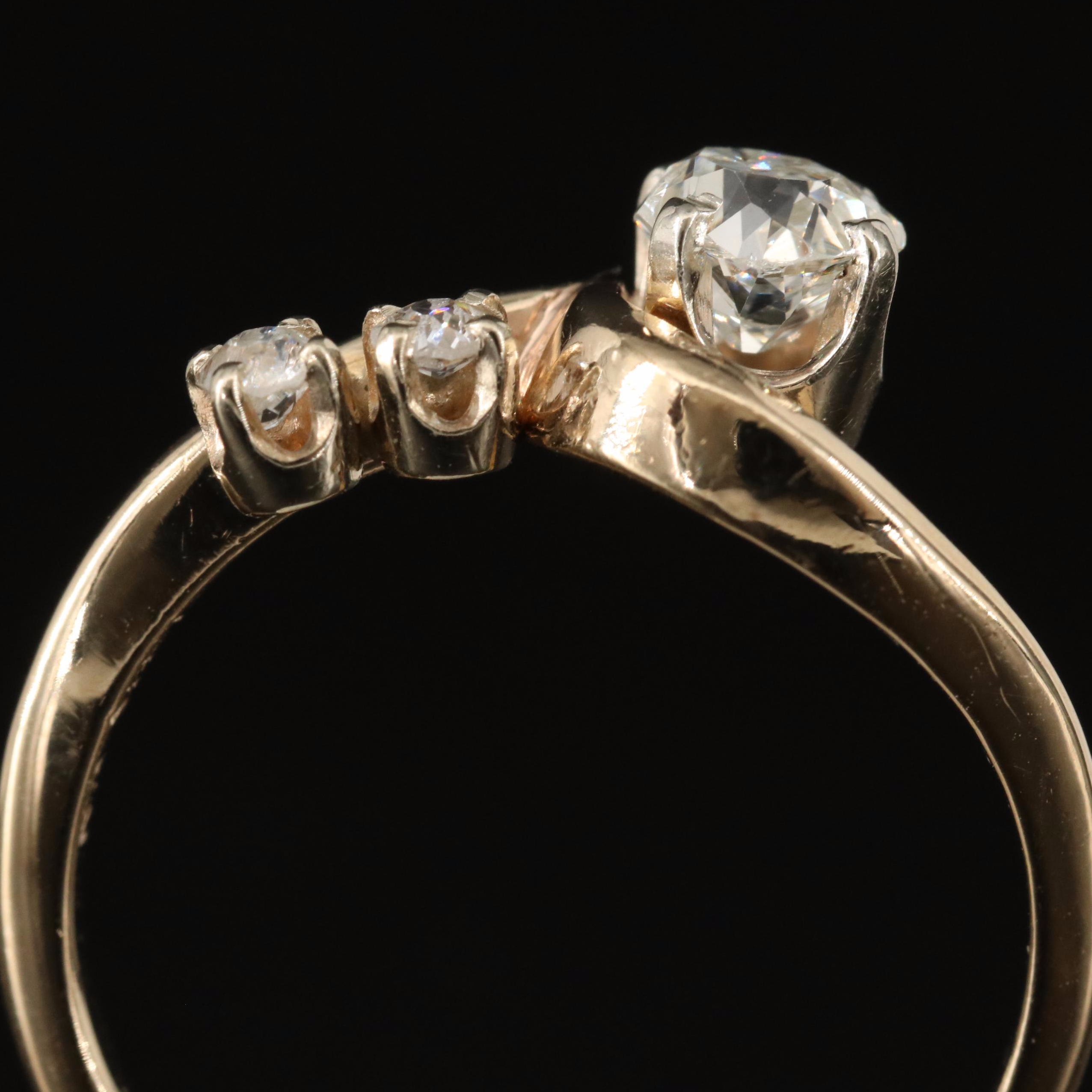 14K 0.60 CTW Diamond Ring