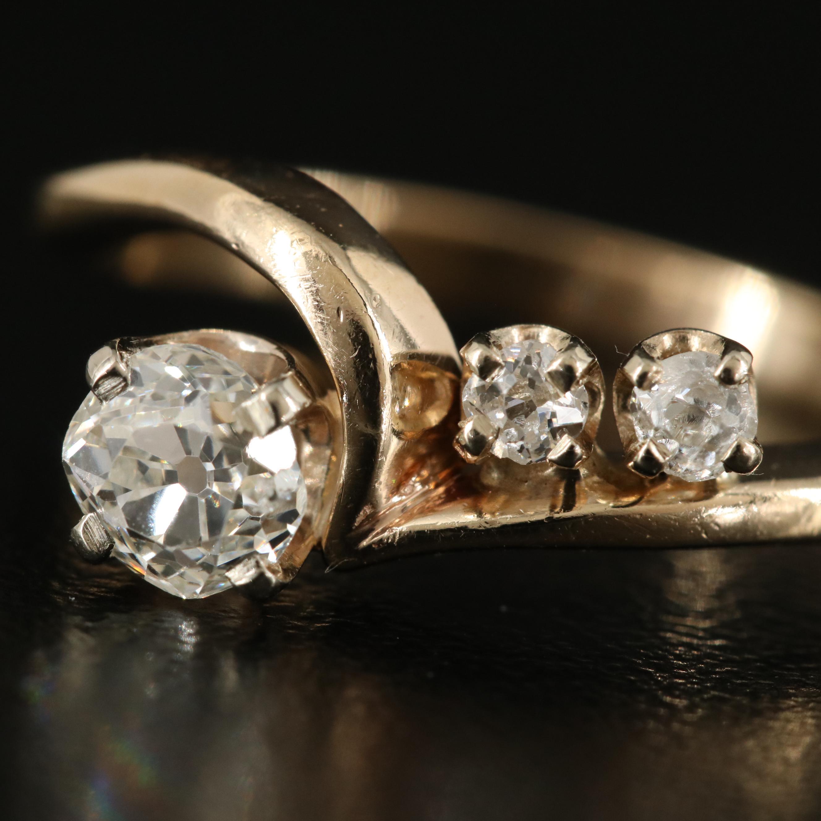 14K 0.60 CTW Diamond Ring