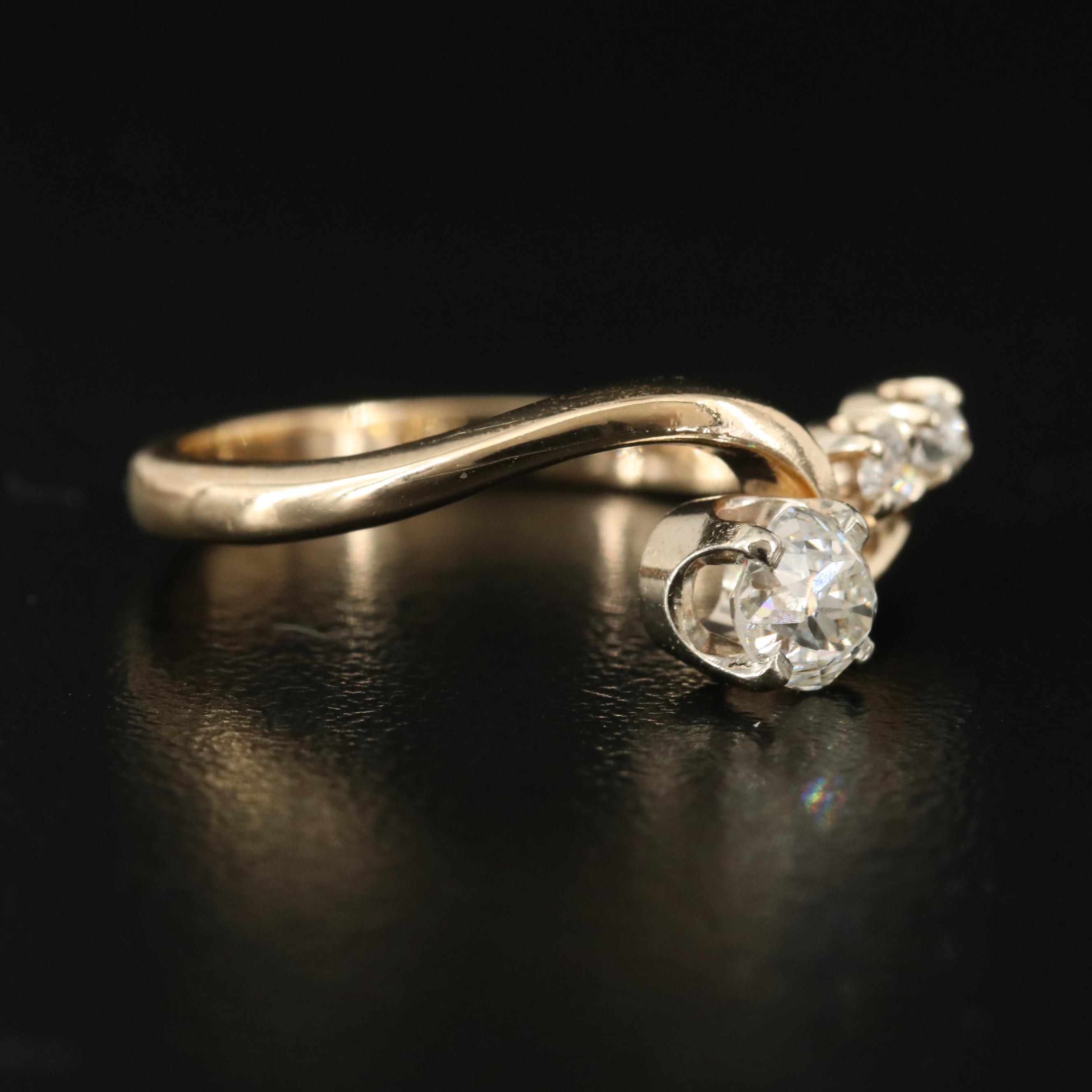 14K 0.60 CTW Diamond Ring