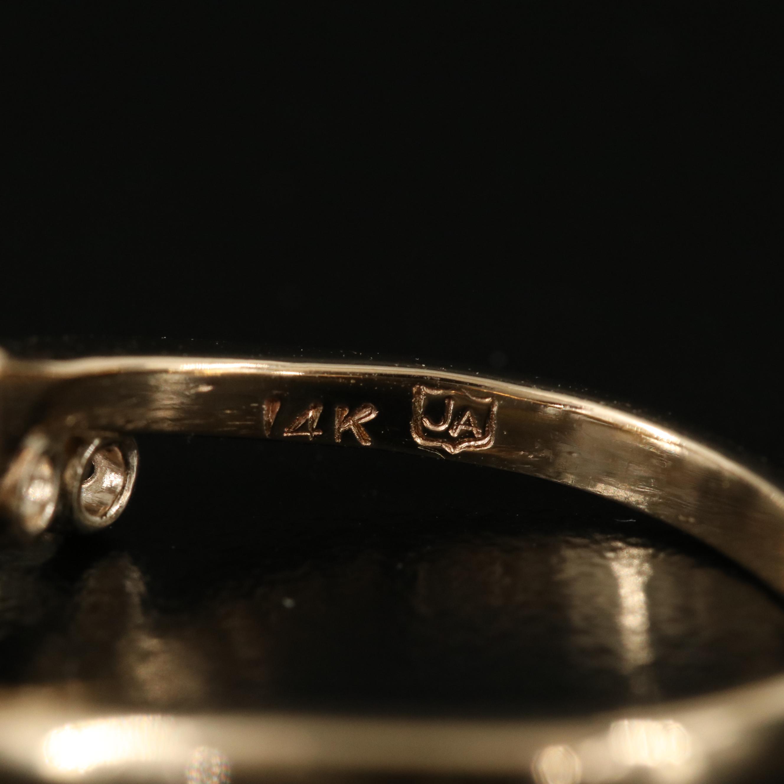 14K 0.60 CTW Diamond Ring