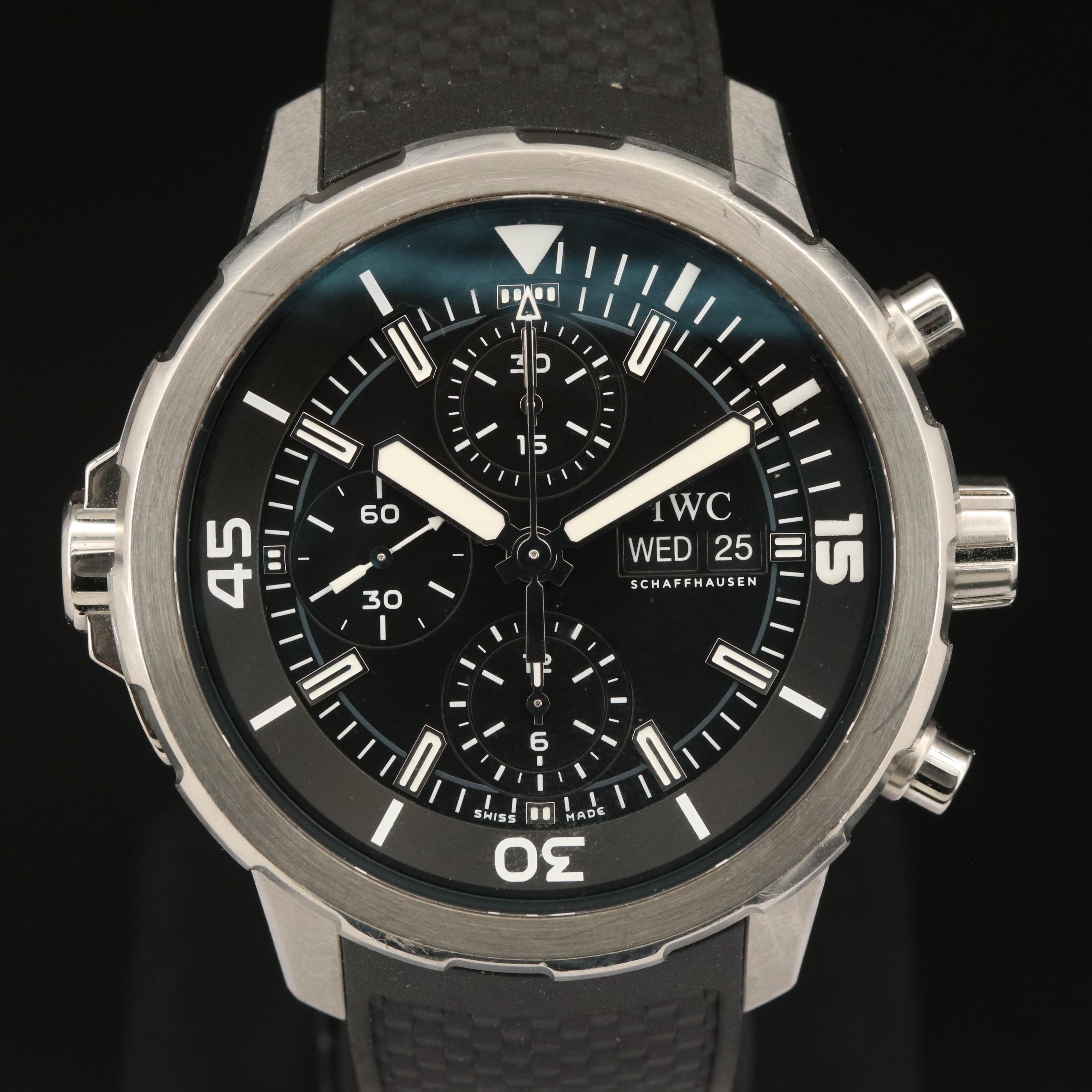 IWC Aquatimer Chronograph Stainless Steel Watch