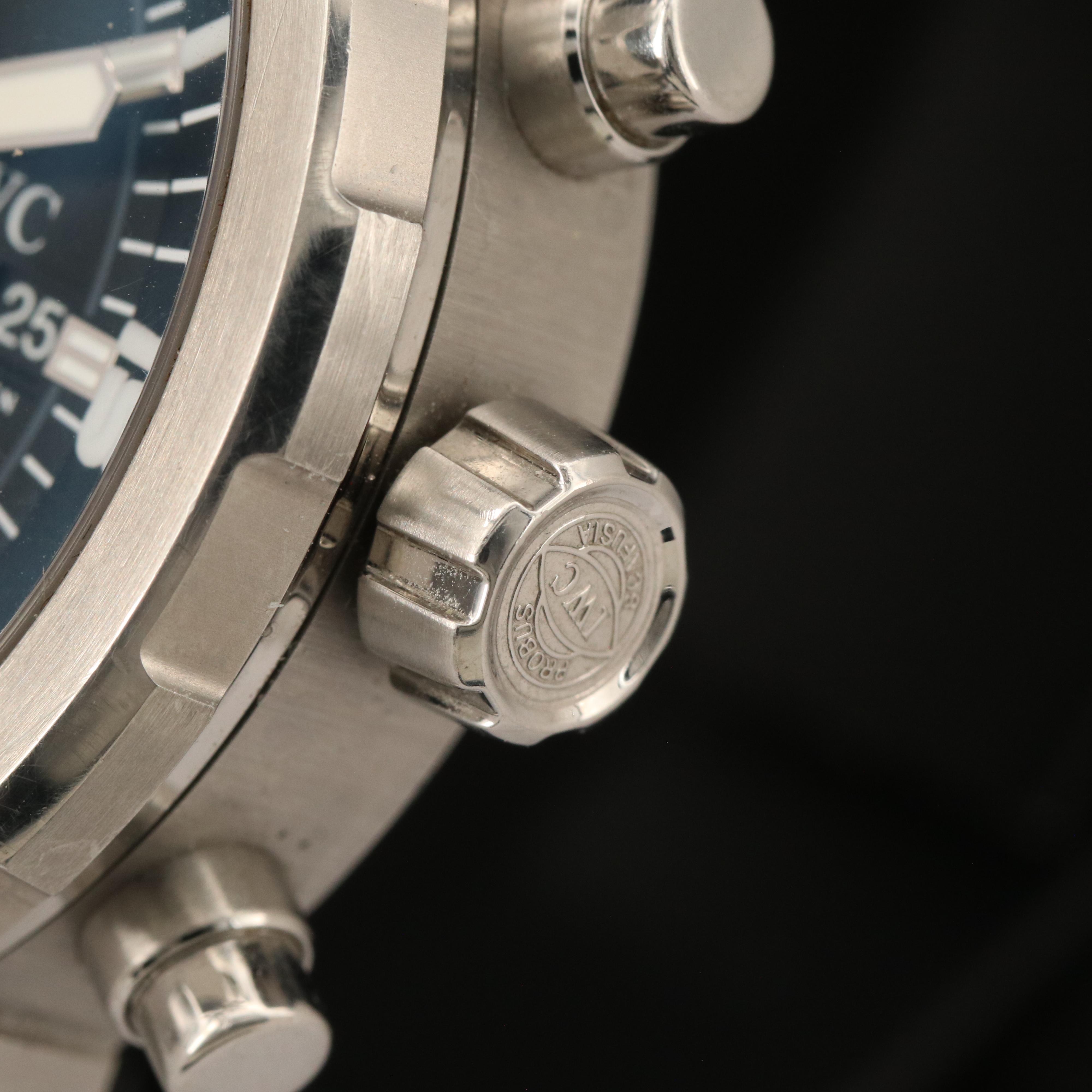 IWC Aquatimer Chronograph Stainless Steel Watch