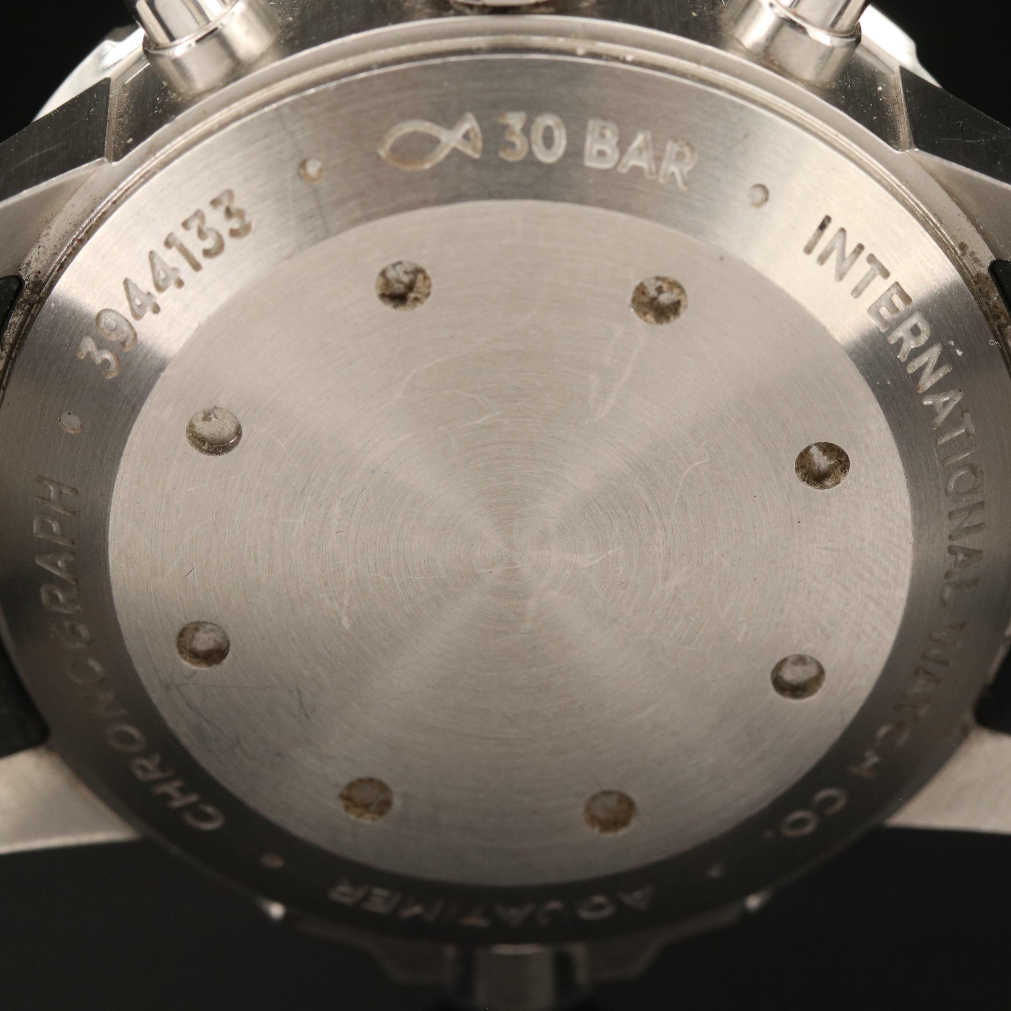 IWC Aquatimer Chronograph Stainless Steel Watch