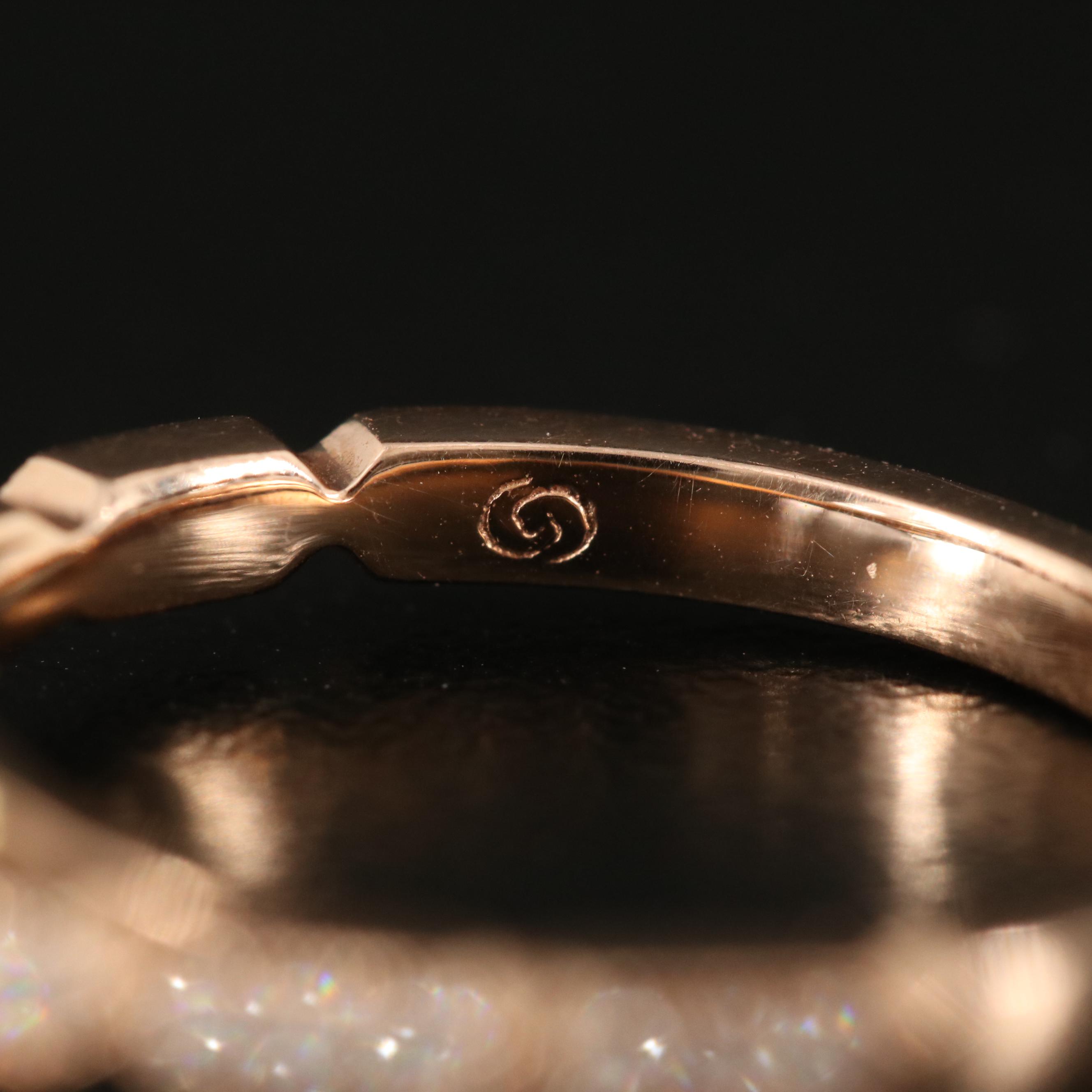 14K Rose Gold 0.27 CTW Diamond Semi-Mount Ring