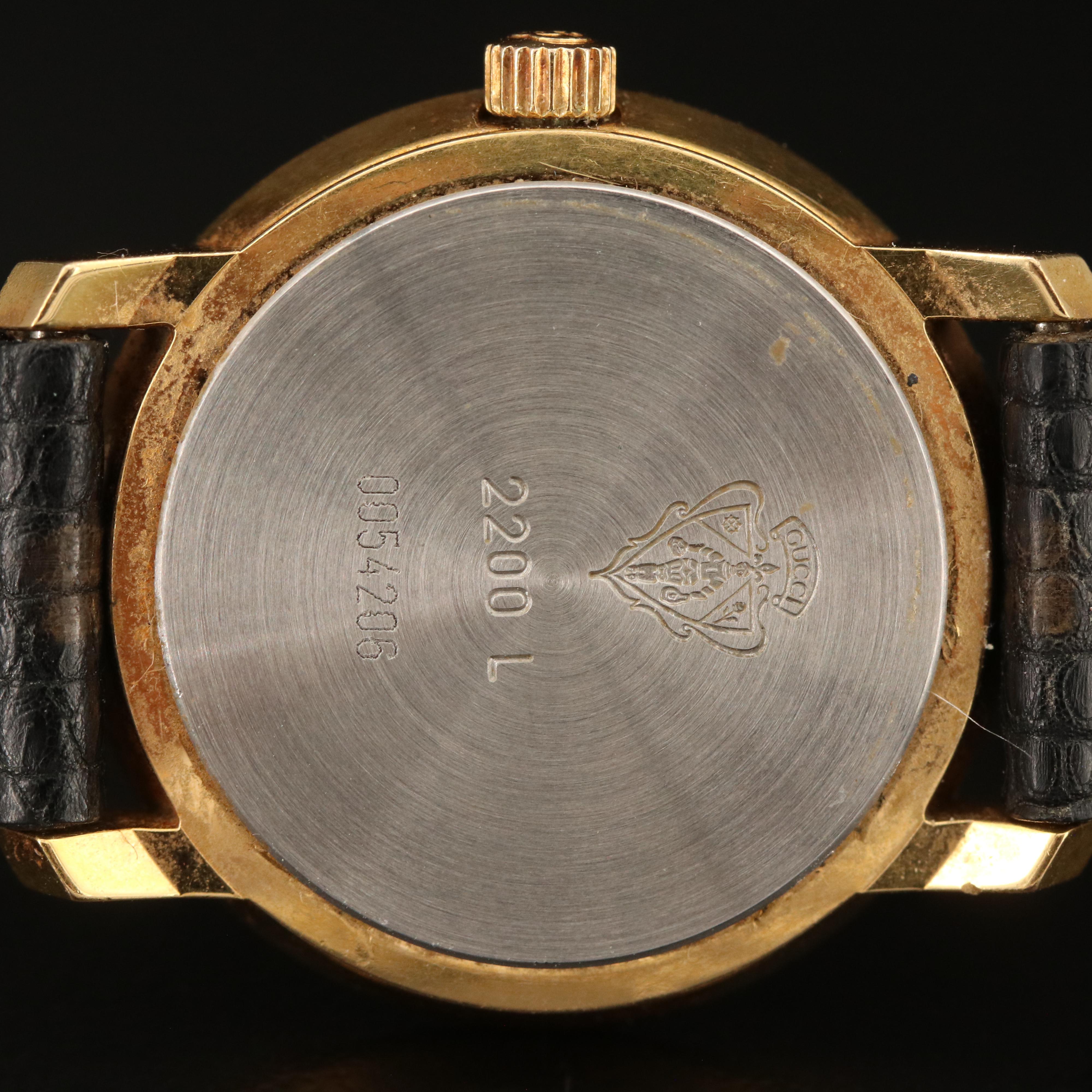 Gucci Gold-Tone Quartz Watch