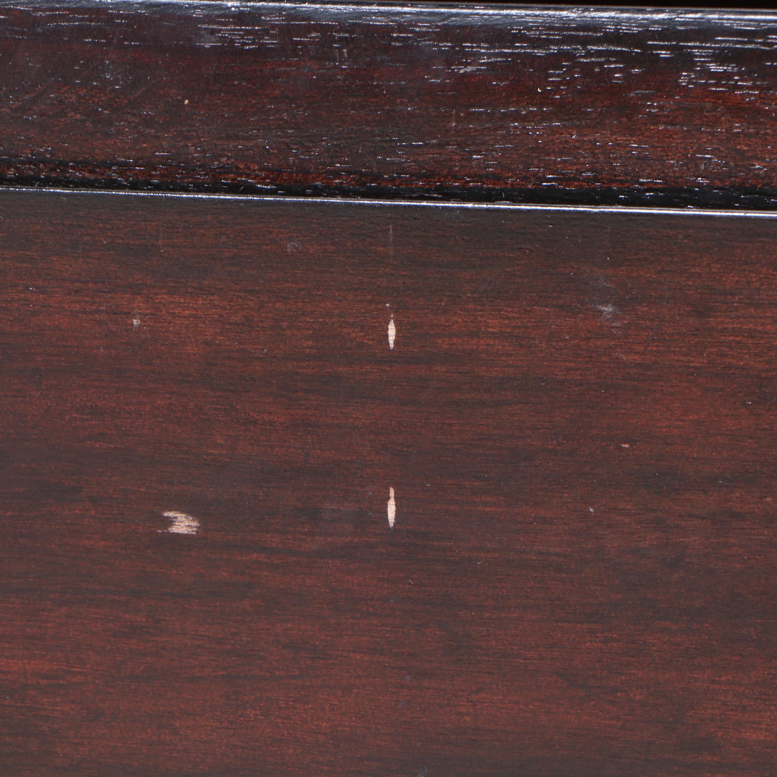 Outlook International Art Deco Style Rosewood-Stained Media Cabinet