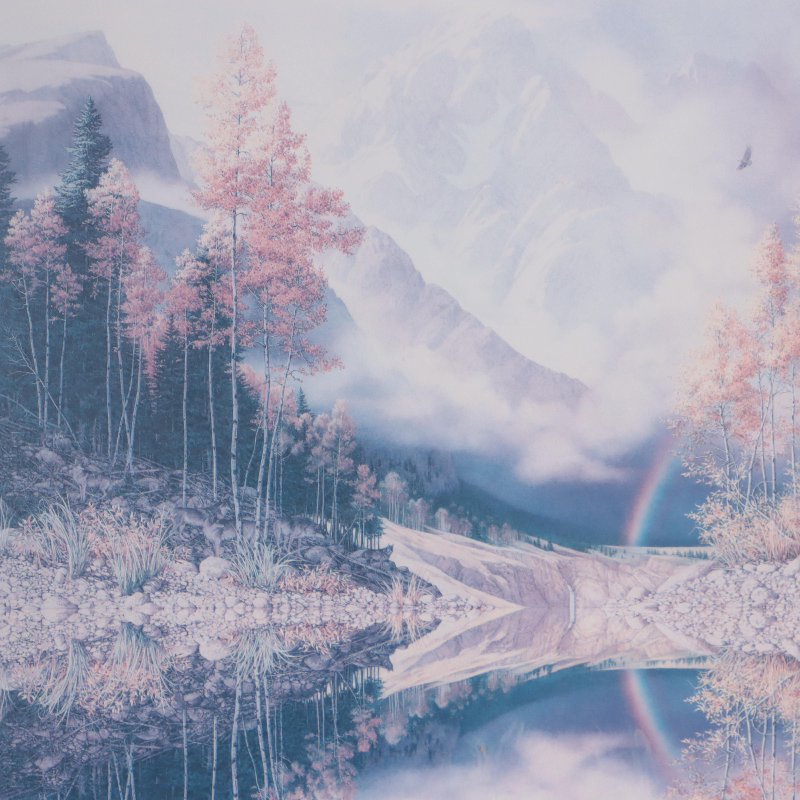 Bev Doolittle Offset Lithograph "Wilderness! Wilderness!" 1993