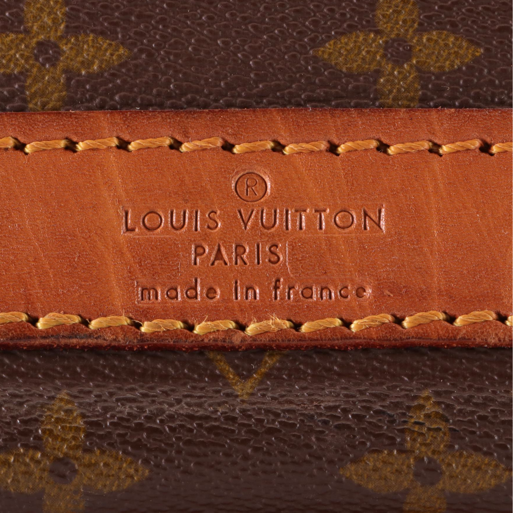 Louis Vuitton Sac Chaussures  in Monogram Canvas and Vachetta Leather