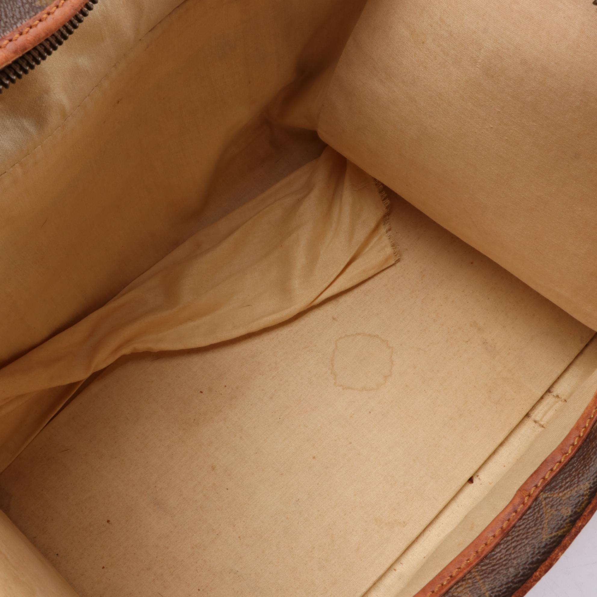 Louis Vuitton Sac Chaussures  in Monogram Canvas and Vachetta Leather