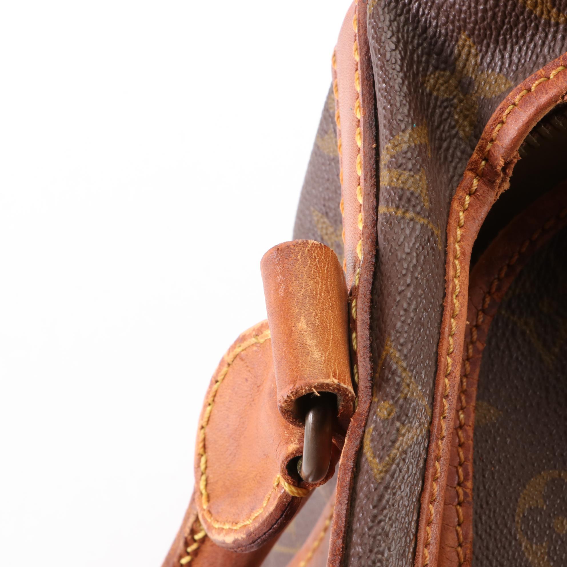 Louis Vuitton Sac Chaussures  in Monogram Canvas and Vachetta Leather