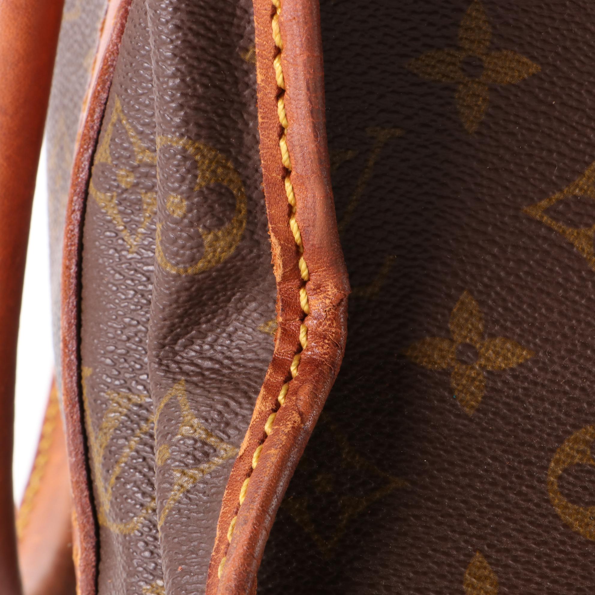 Louis Vuitton Sac Chaussures  in Monogram Canvas and Vachetta Leather