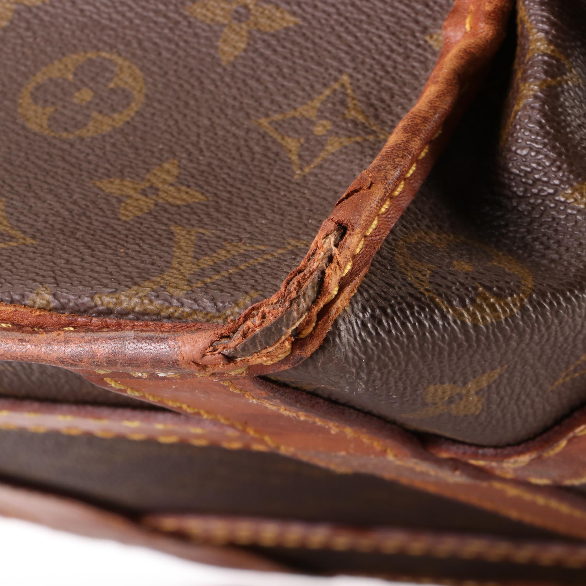 Louis Vuitton Sac Chaussures  in Monogram Canvas and Vachetta Leather