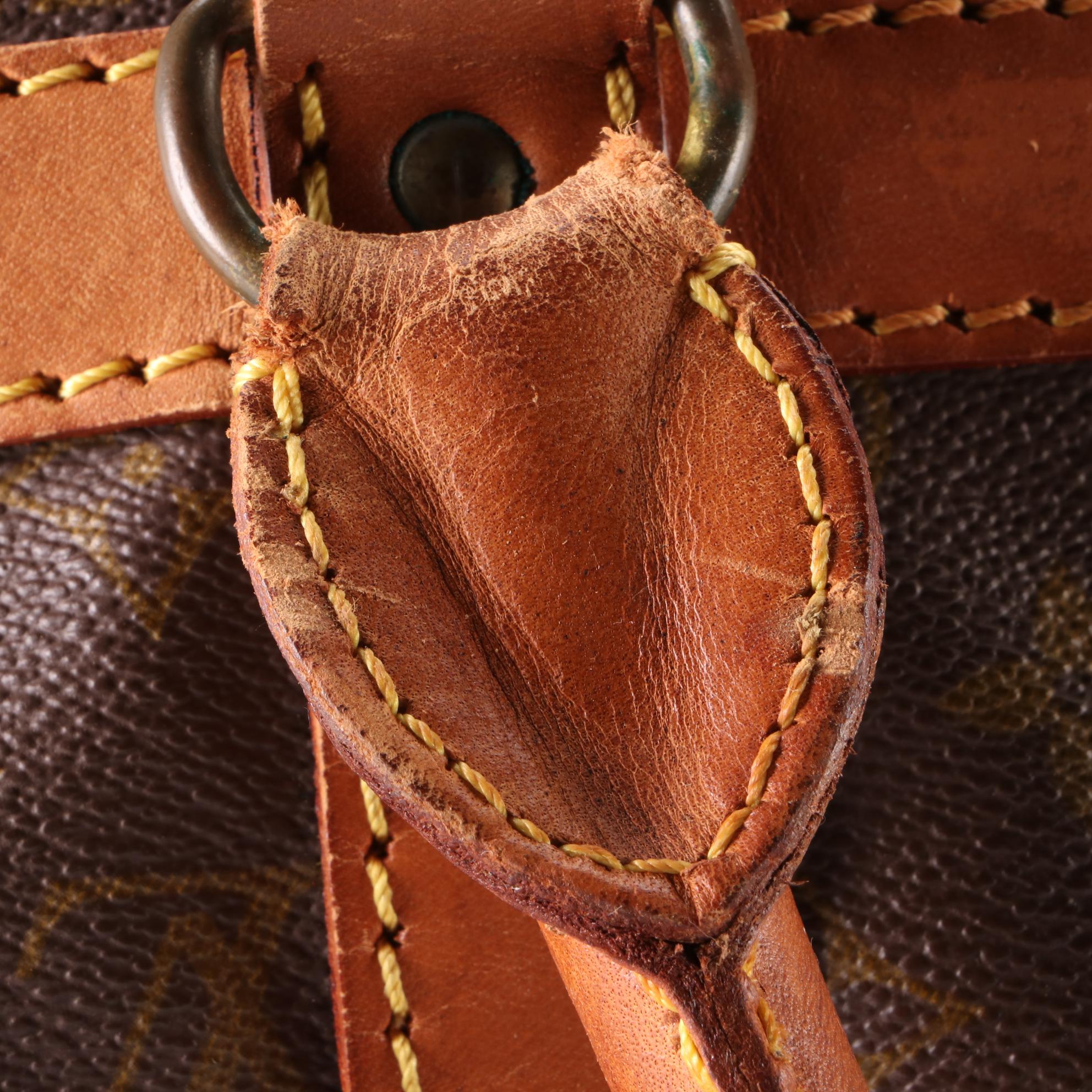 Louis Vuitton Sac Chaussures  in Monogram Canvas and Vachetta Leather
