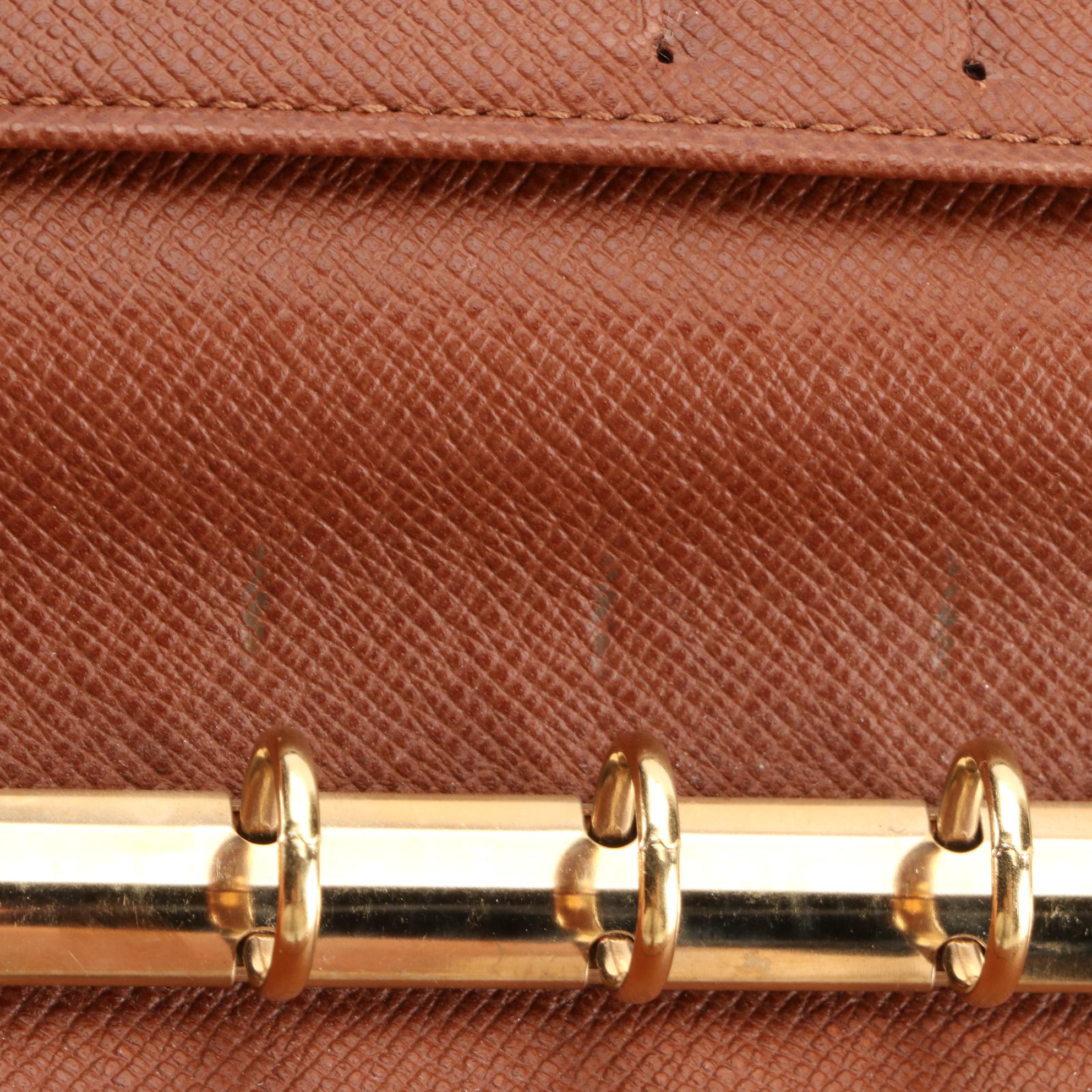 Louis Vuitton Agenda Cover in Monogram Canvas