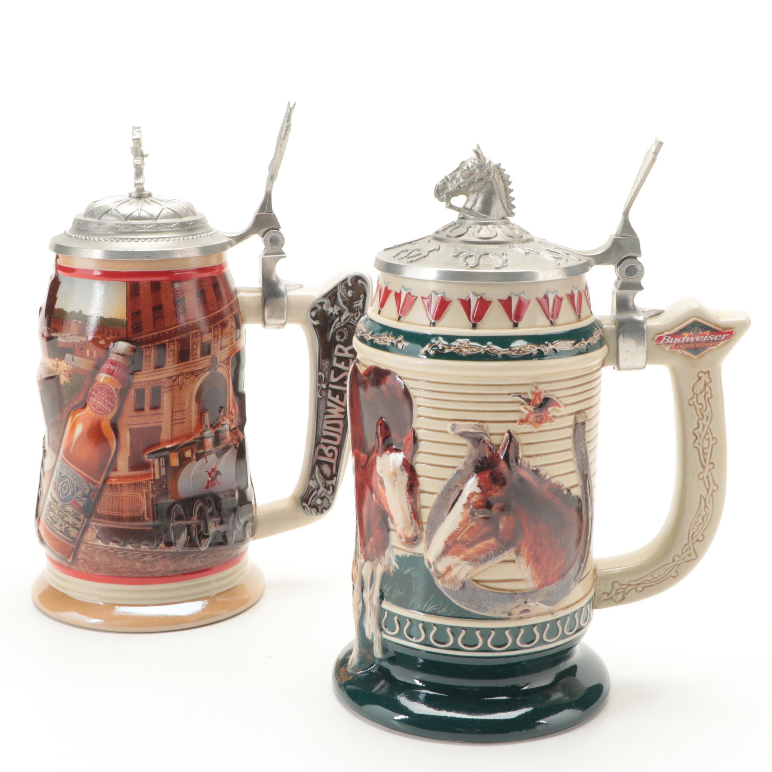 Anheuser-Busch Collector's Club Commemorative Steins and Ornaments