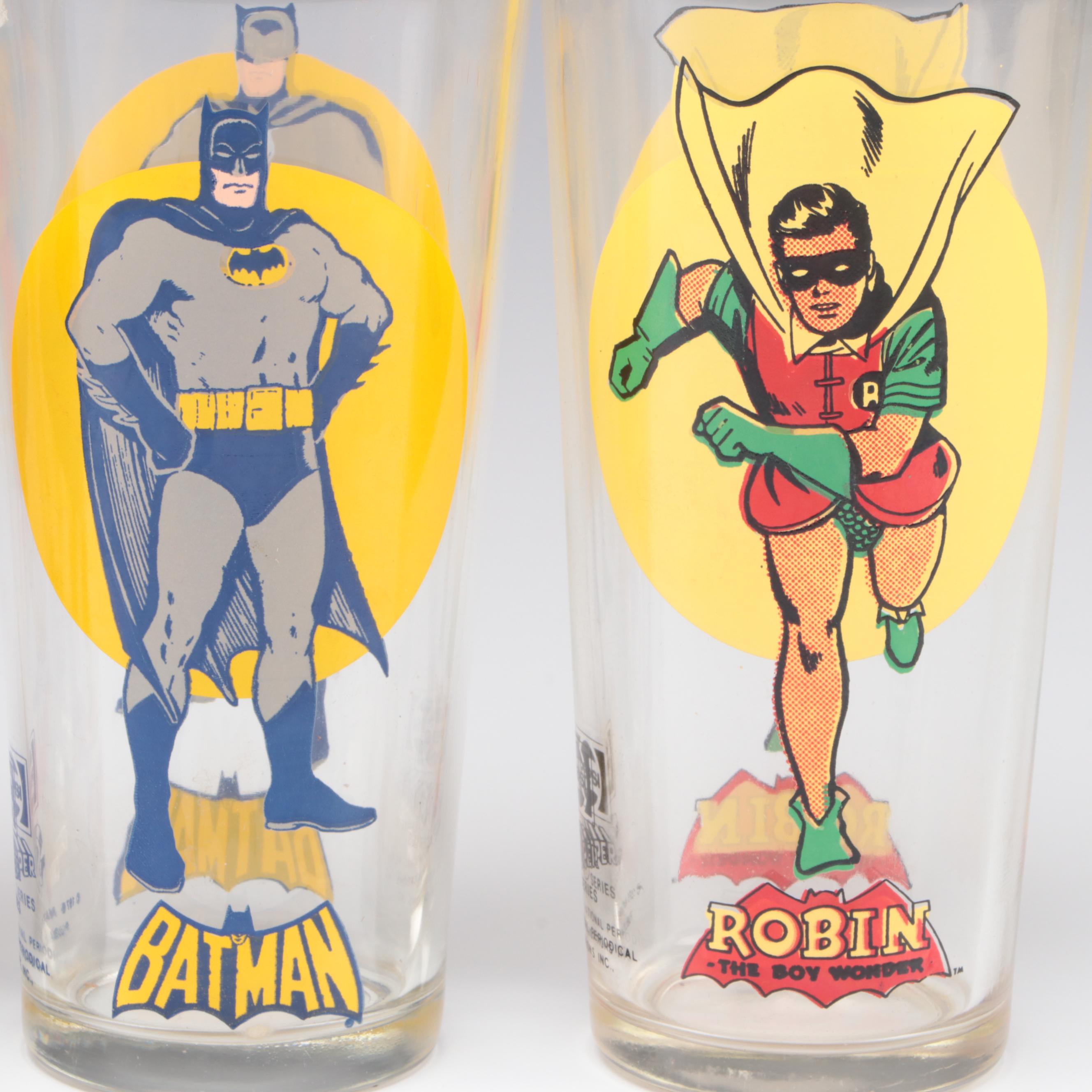 Pepsi's "Superman", "Shazam", "Batman" and Other Super Series Glasses, 1976