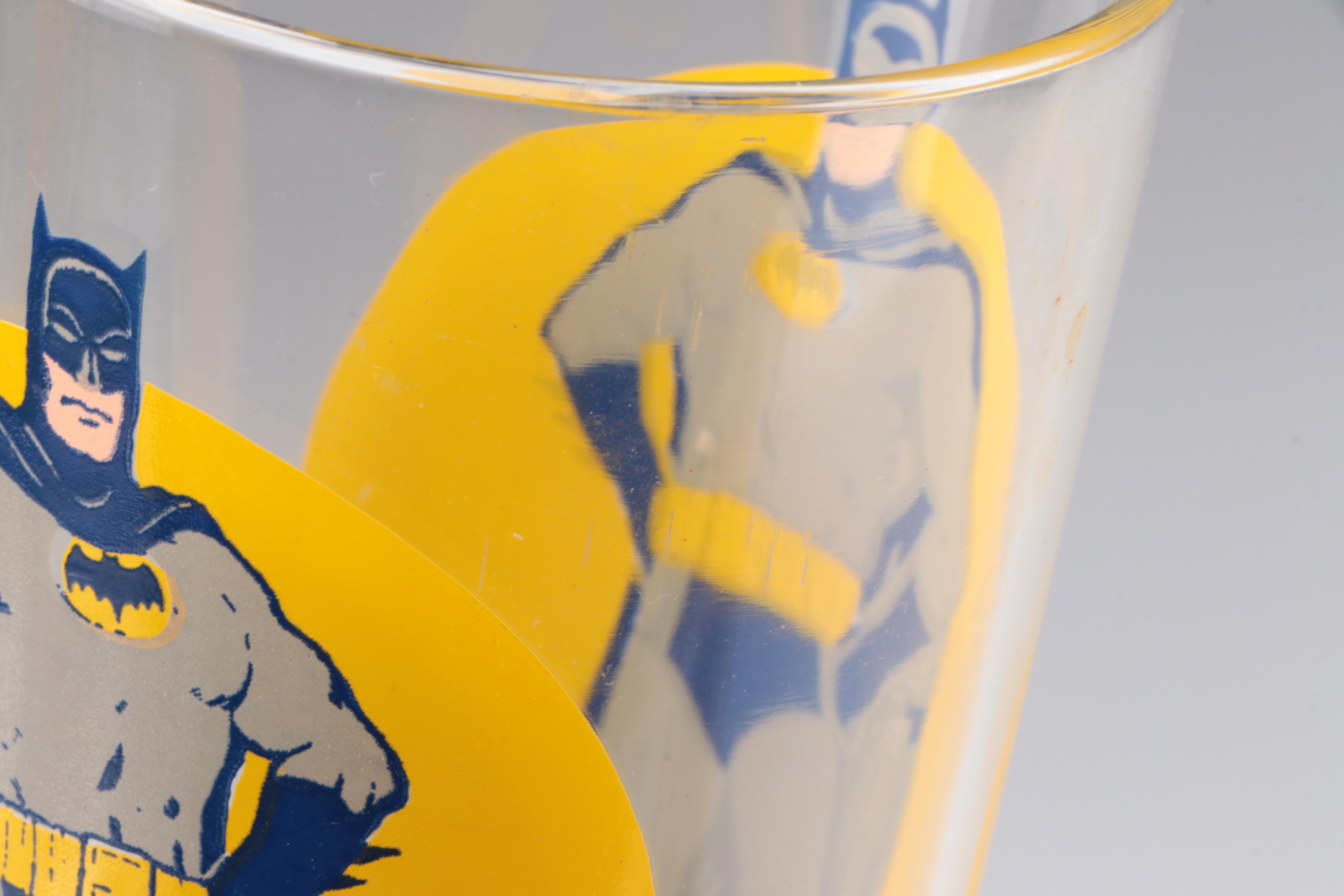 Pepsi's "Superman", "Shazam", "Batman" and Other Super Series Glasses, 1976